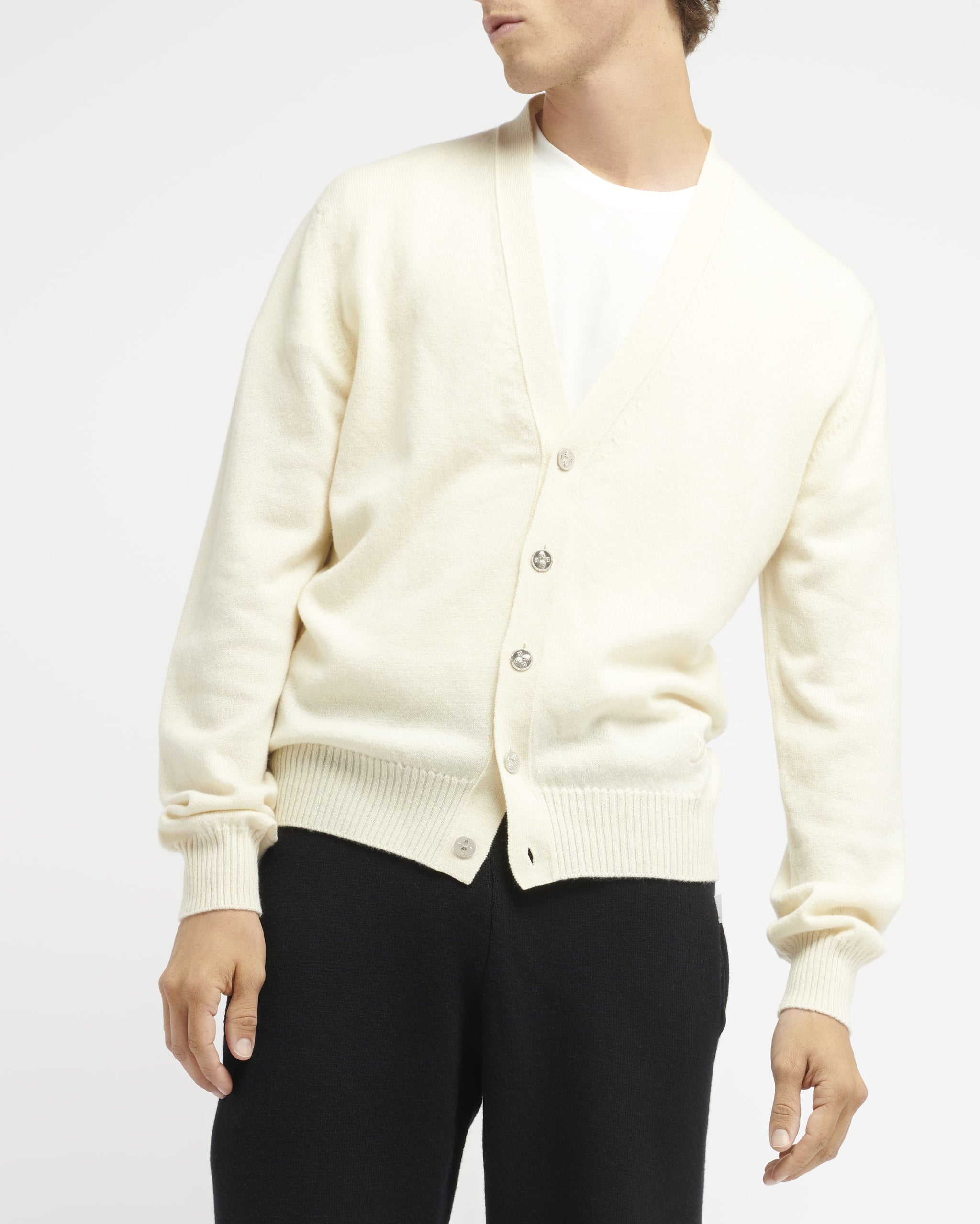 B Label cashmere cardigan | Barrie - Barrie