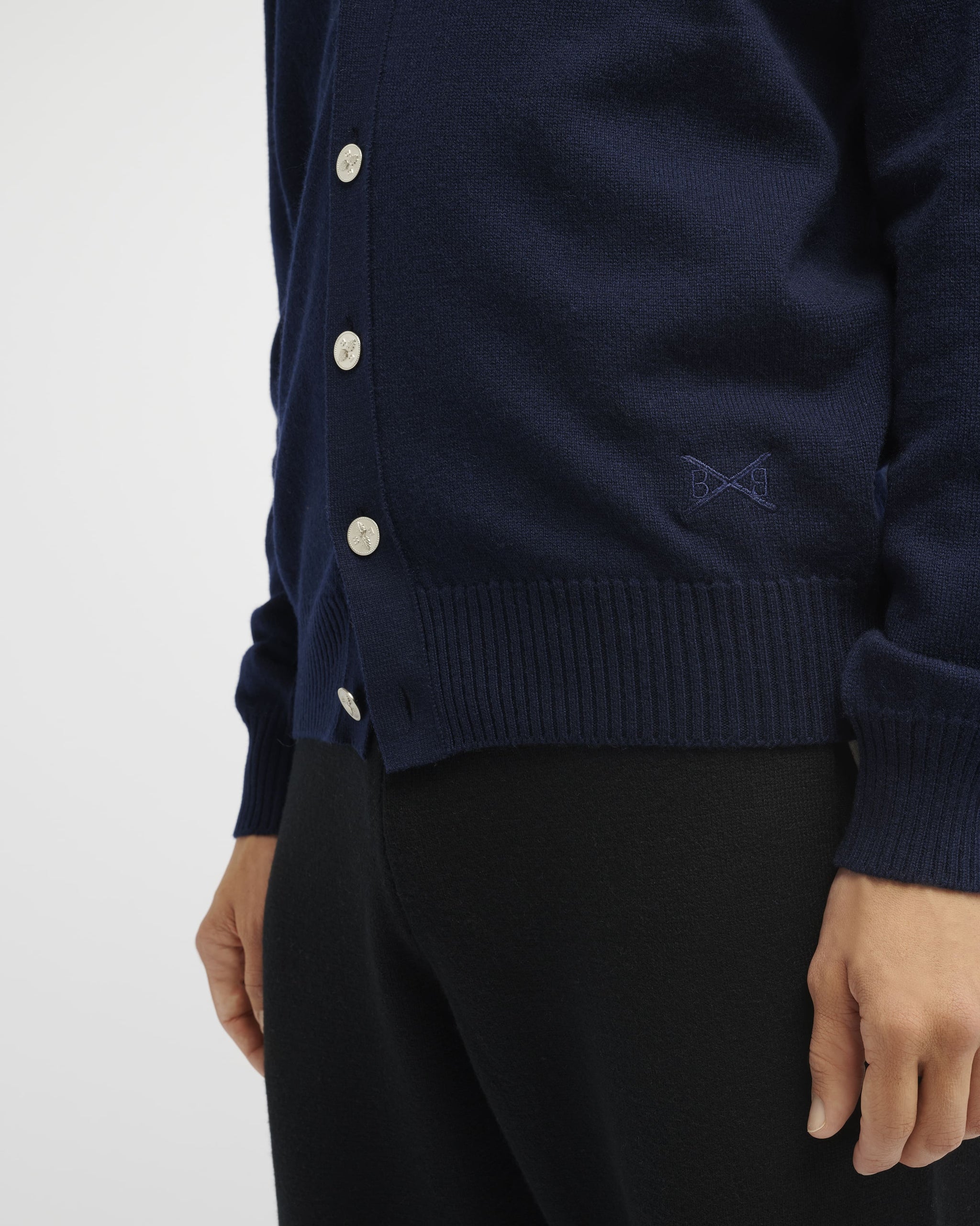 Cardigan B Label en cachemire | Barrie - Barrie