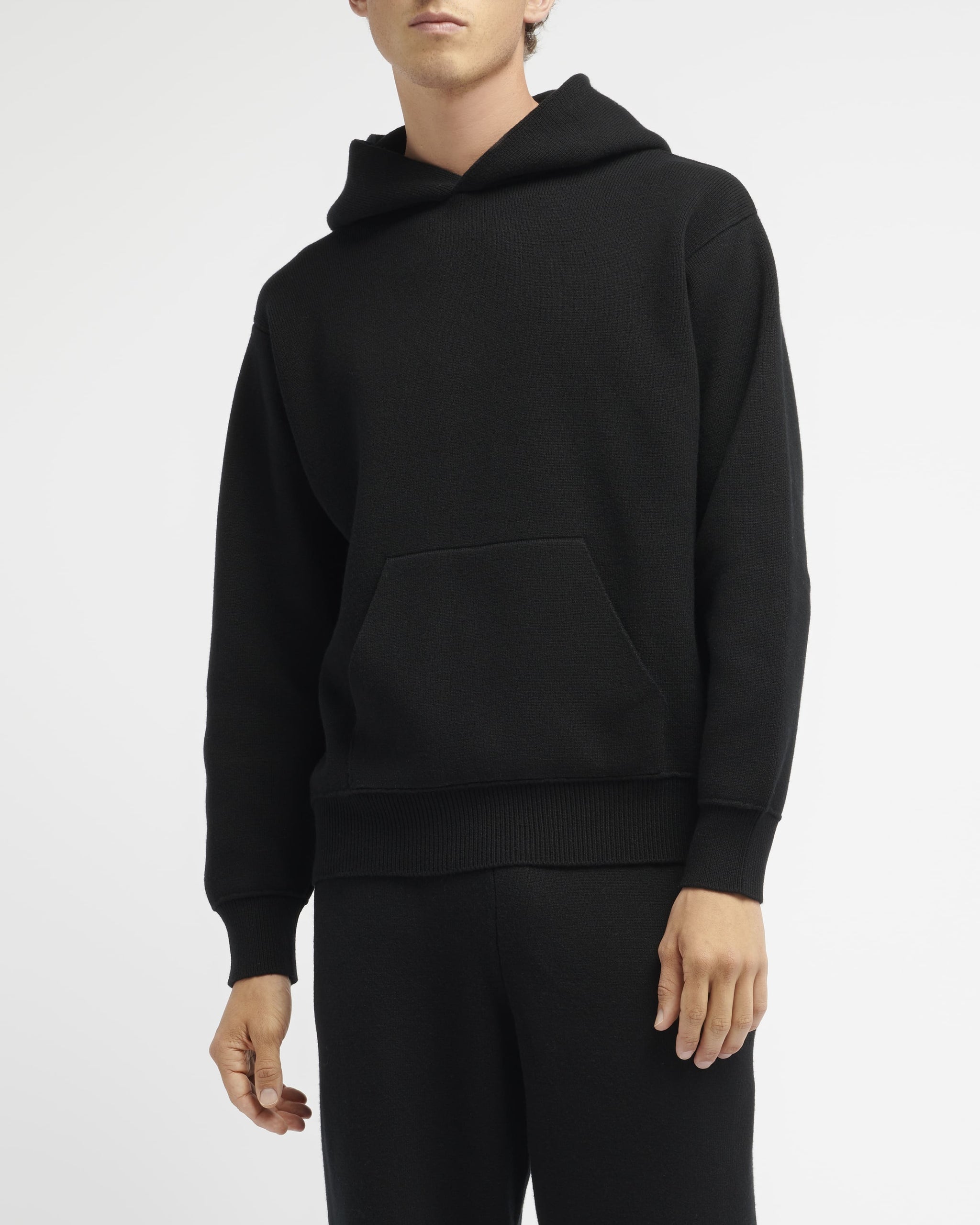 Sweat à capuche sportswear en cachemire et coton | Barrie - Barrie