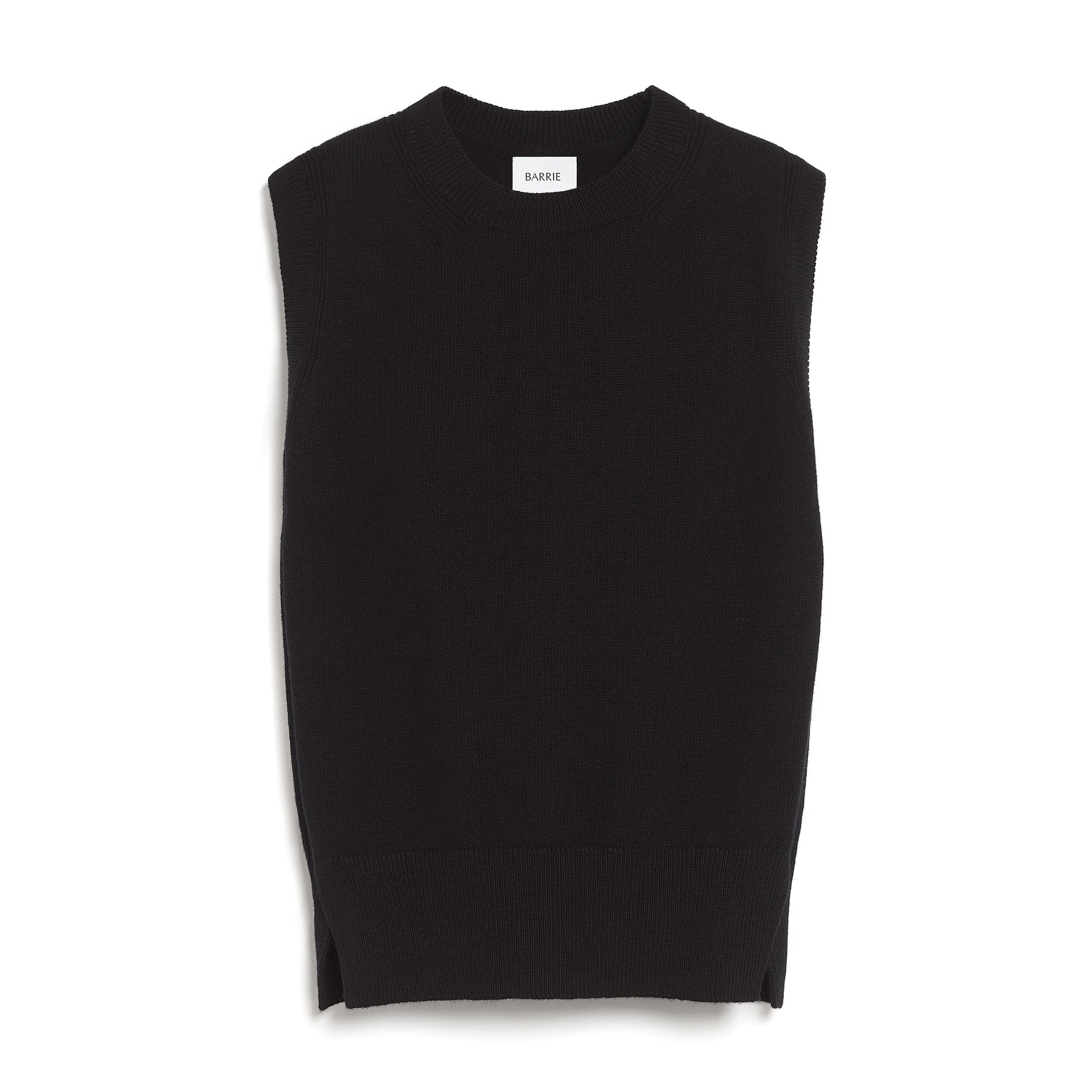 Iconic sleeveless cashmere jumper | Barrie - Barrie