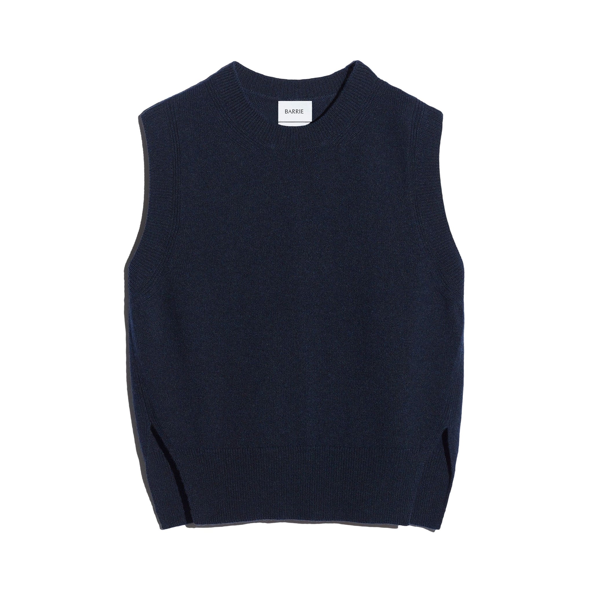 Iconic sleeveless cashmere jumper | Barrie - Barrie