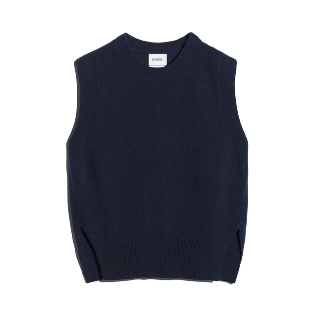 Pull iconique sans manches en cachemire | Barrie - Barrie