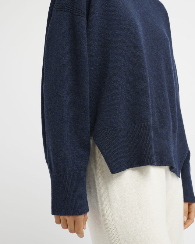 Pull col rond oversize en cachemire | Barrie - Barrie