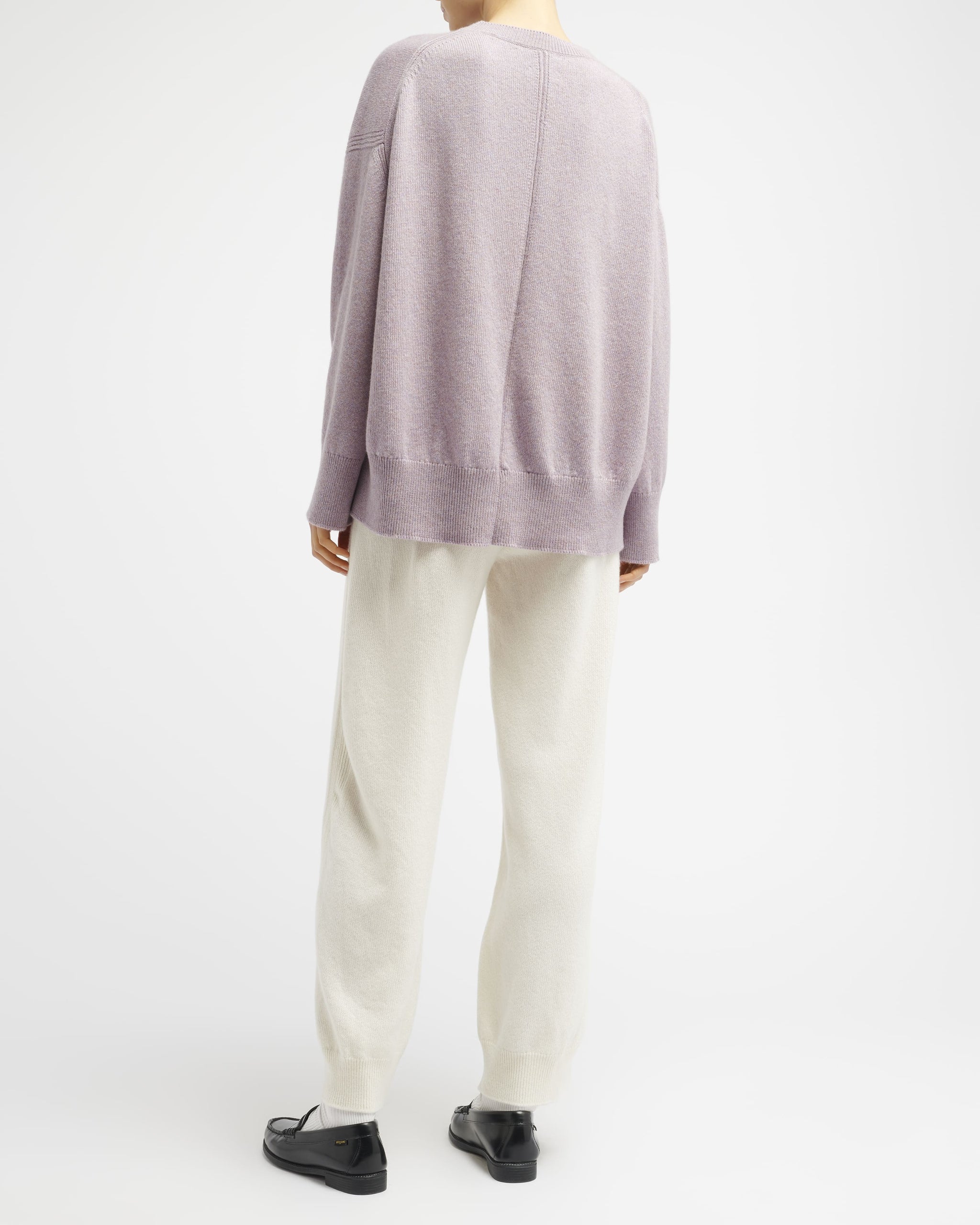Pull col rond oversize en cachemire | Barrie - Barrie