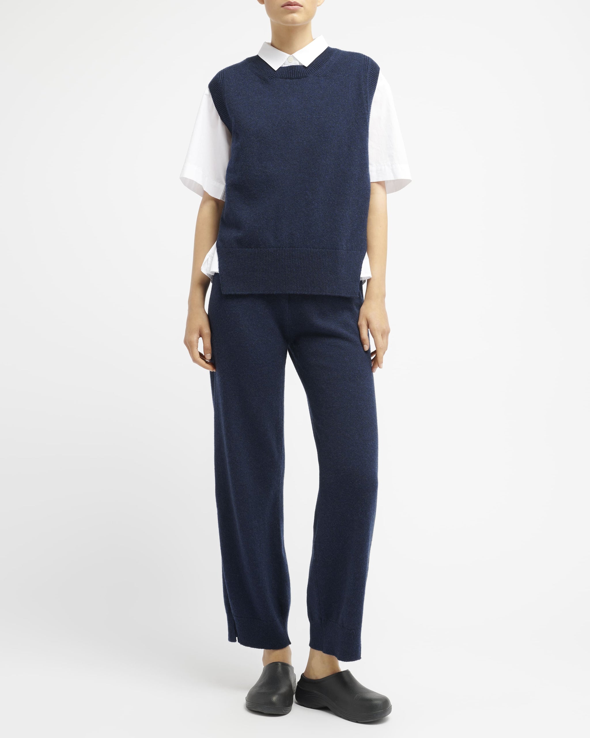 Pantalon iconique en cachemire | Barrie - Barrie