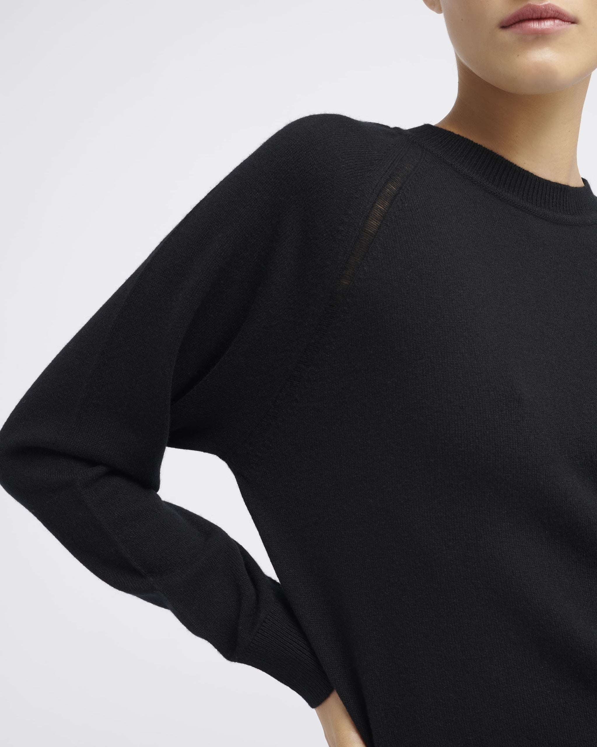 Cashmere round-neck jumper | Barrie - Barrie