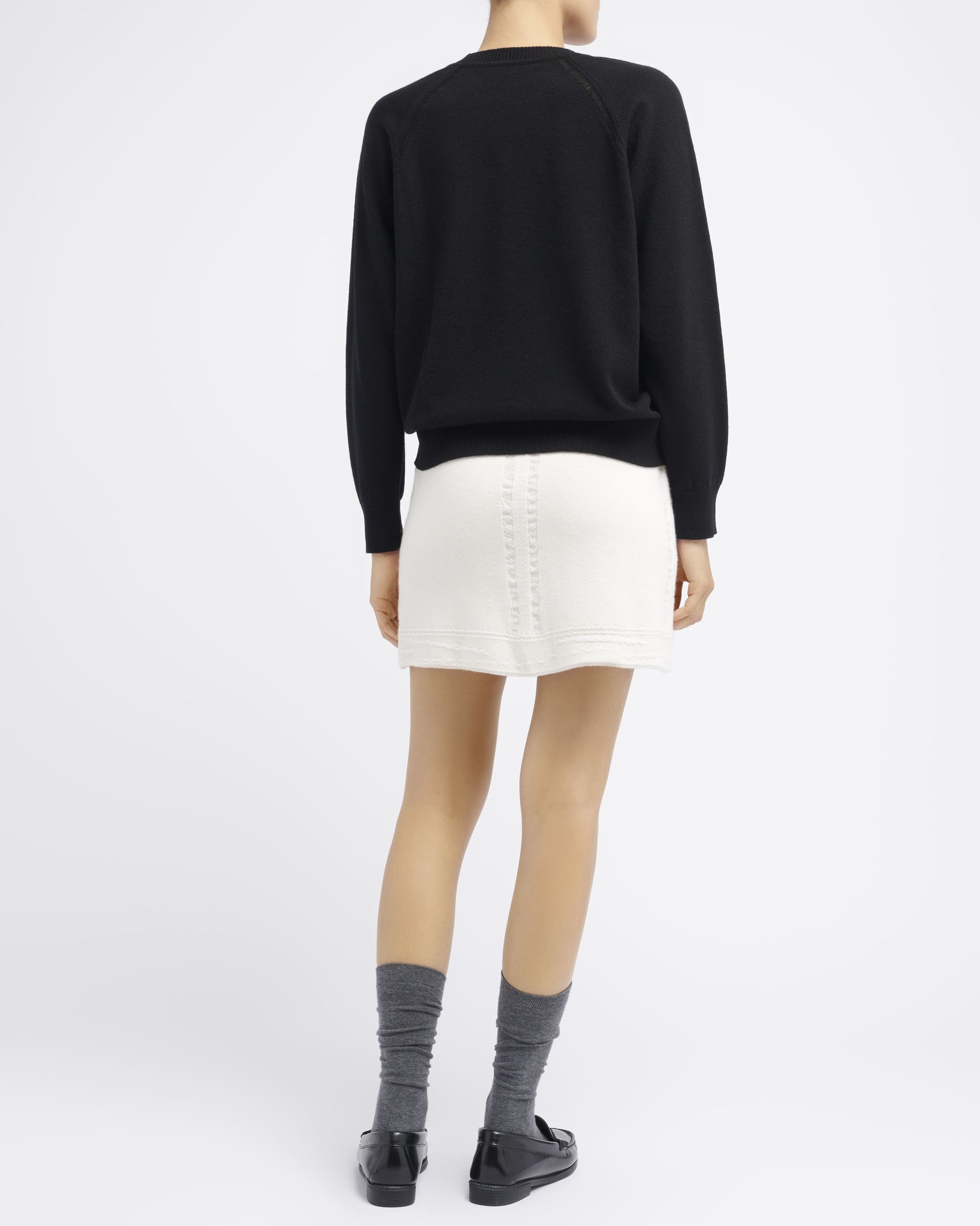 캐시미어 라운드넥 니트웨어 | Barrie - Barrie