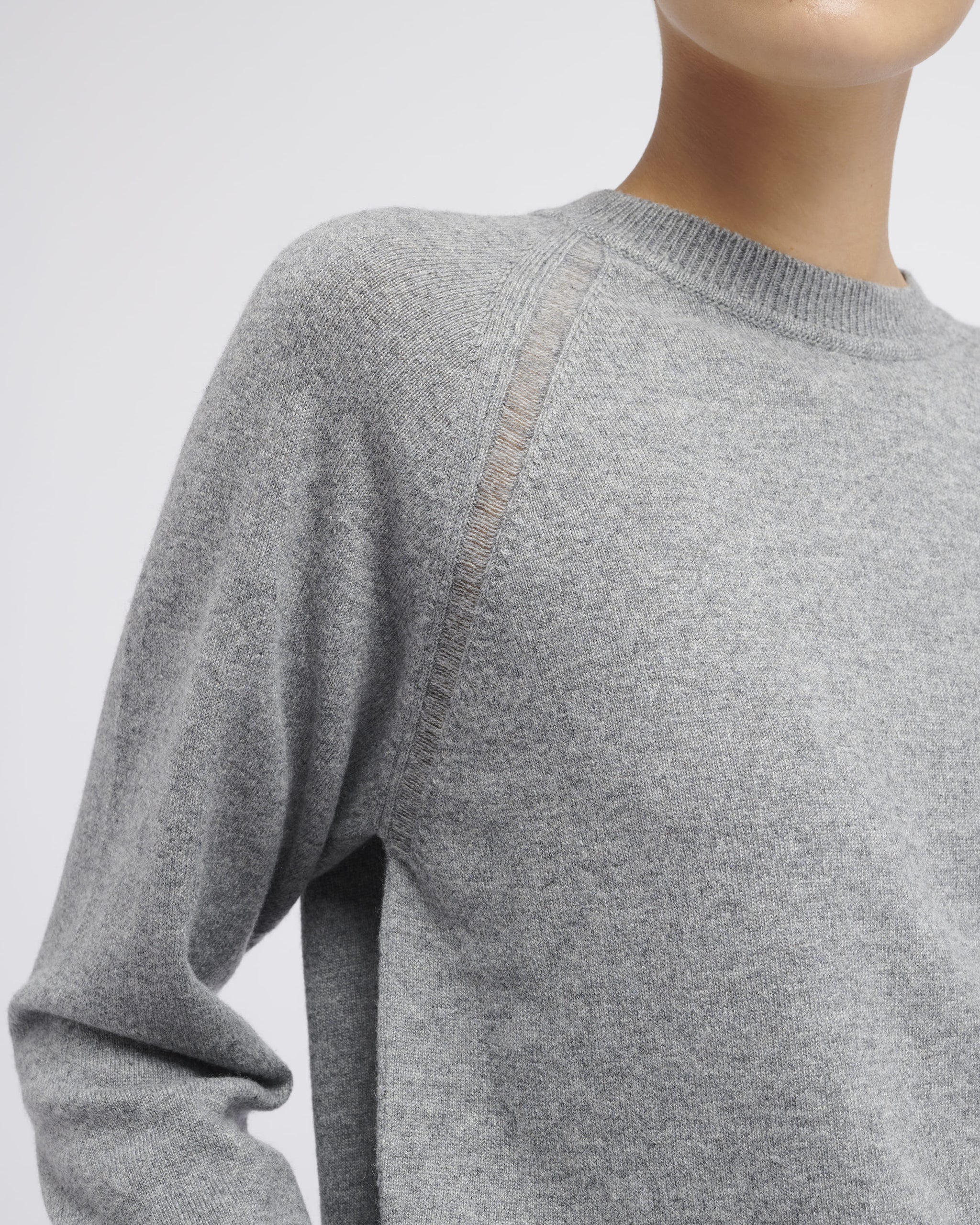 Cashmere round-neck jumper | Barrie - Barrie