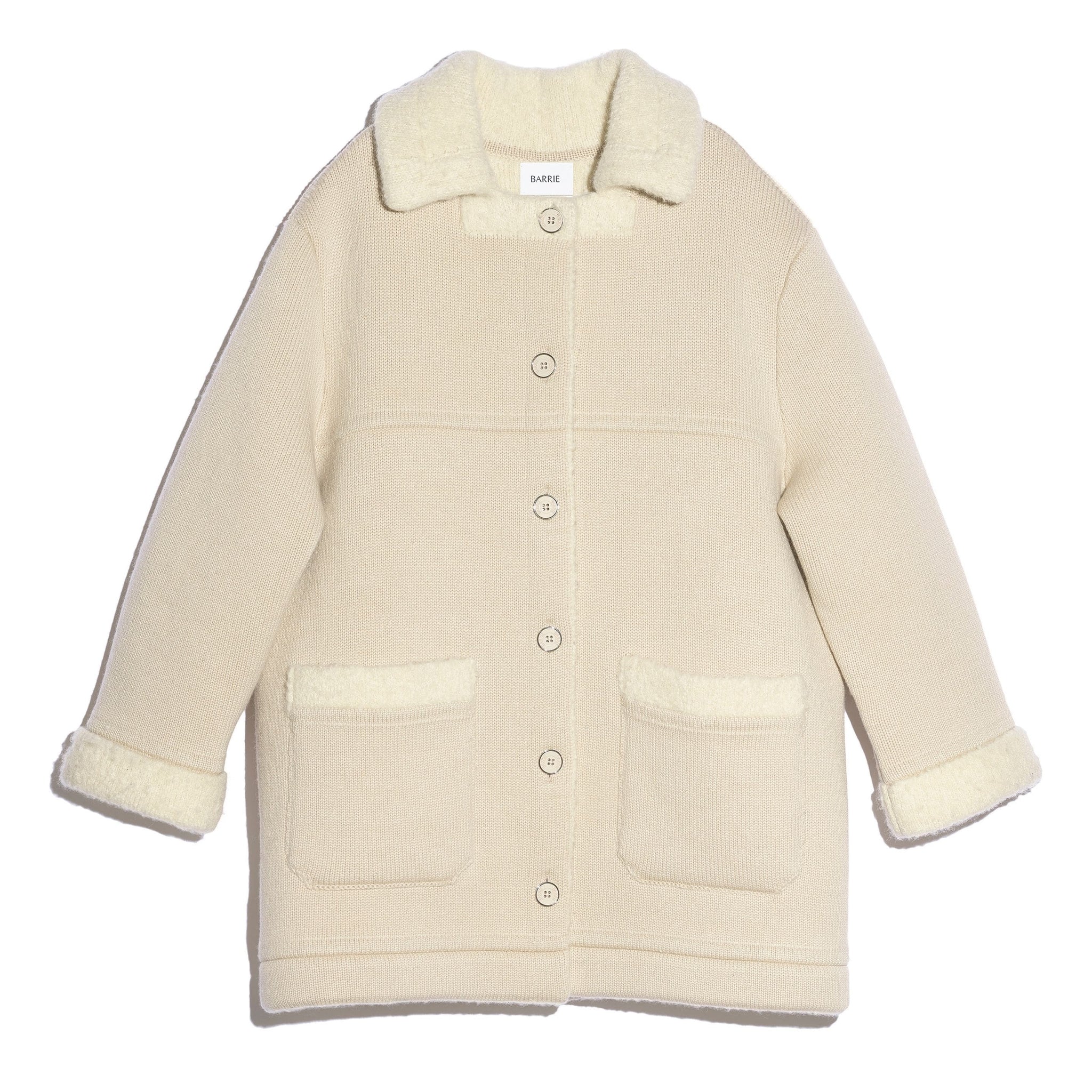 Cashmere and Apalca pea Coat | Barrie - Barrie