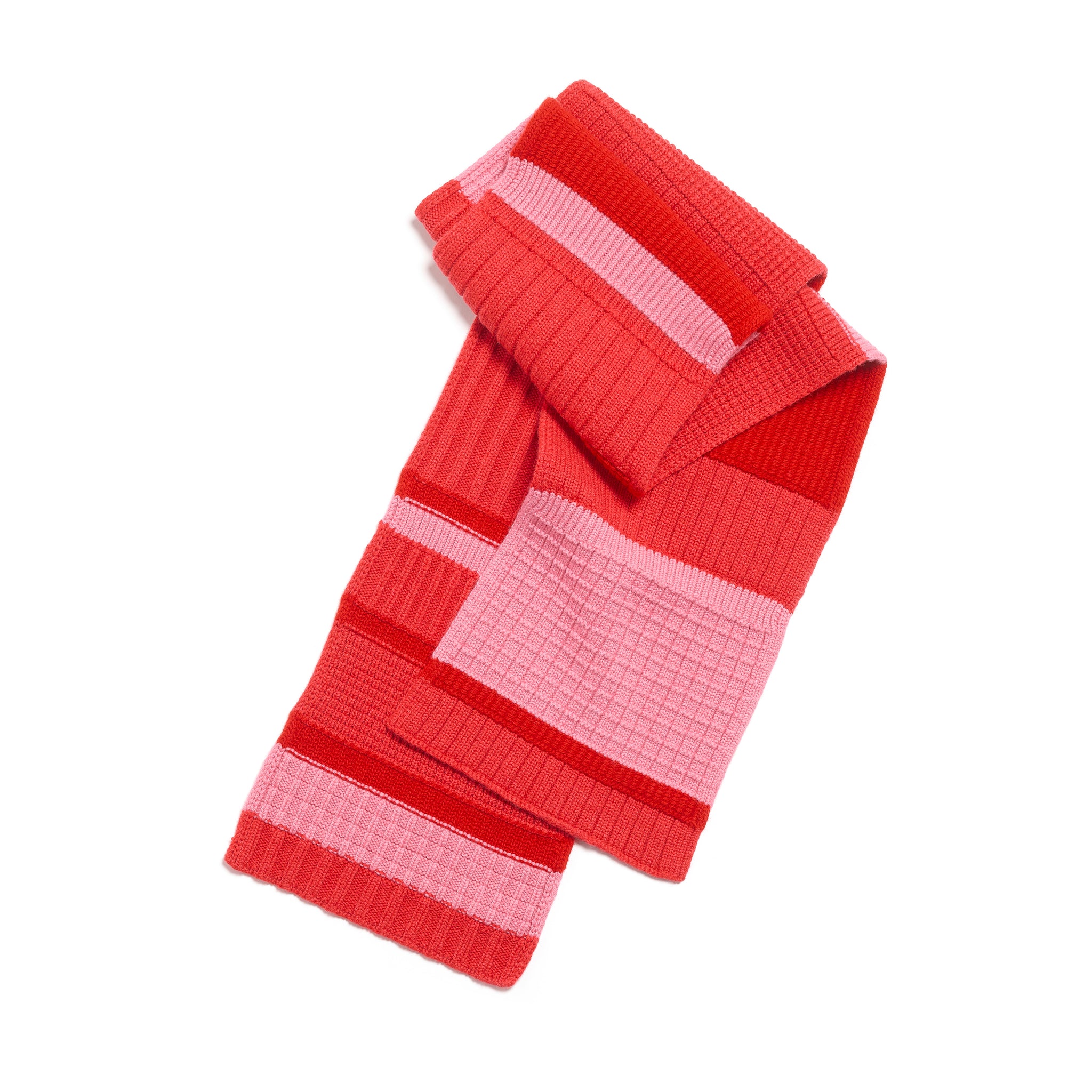 Textured cashmere scarf | Barrie - Barrie