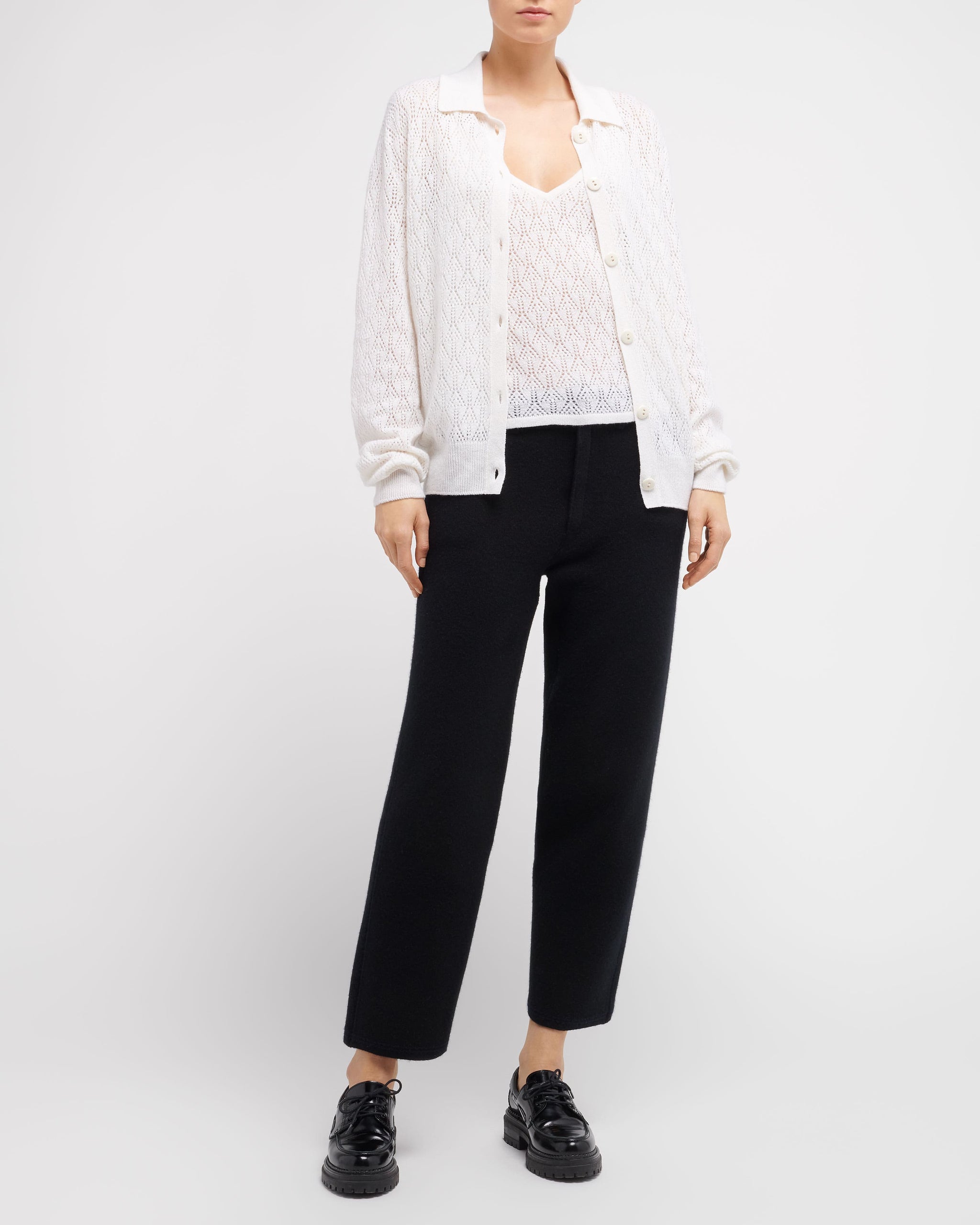 캐시미어 레이스 셔츠 | Barrie - Barrie