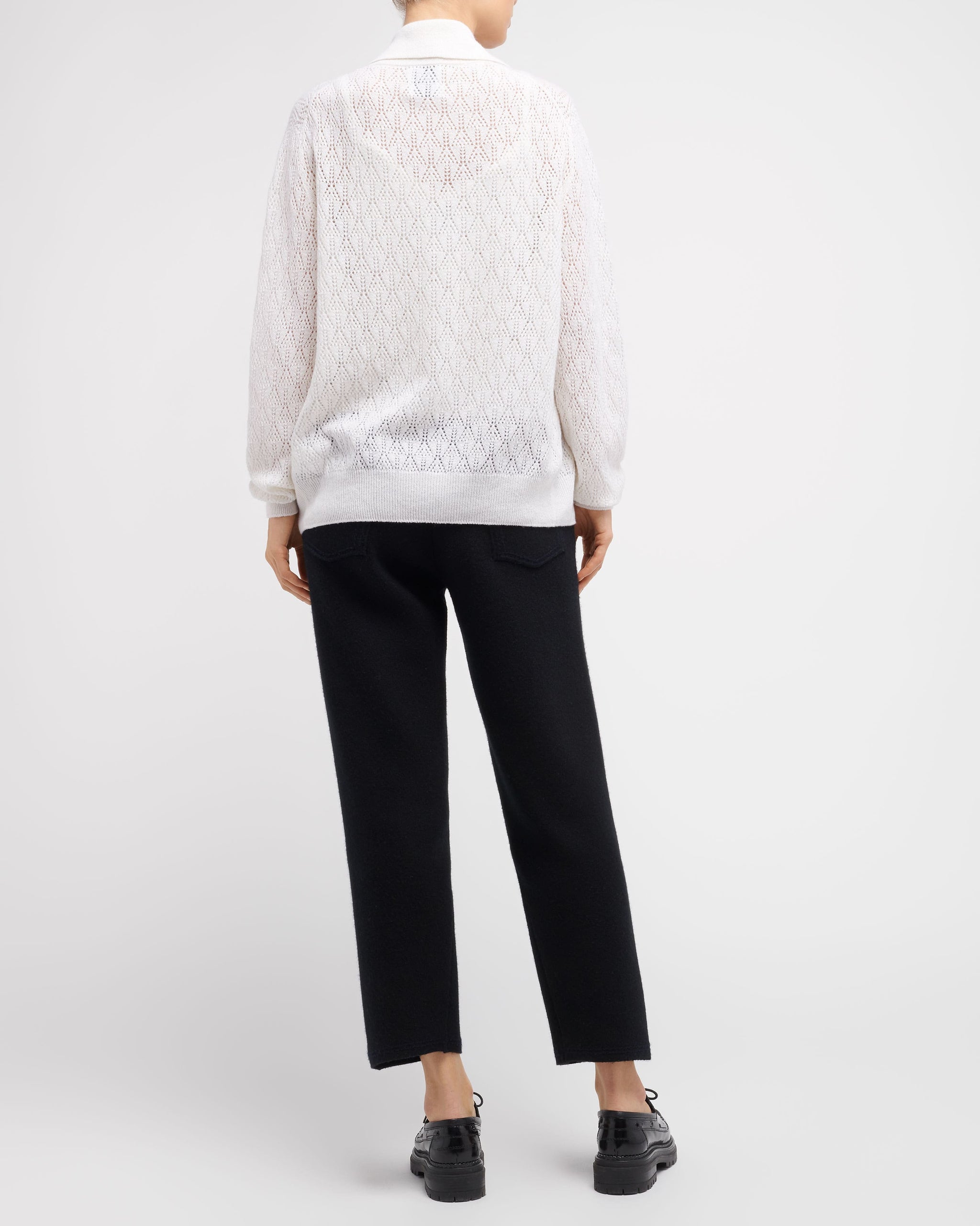 캐시미어 레이스 셔츠 | Barrie - Barrie