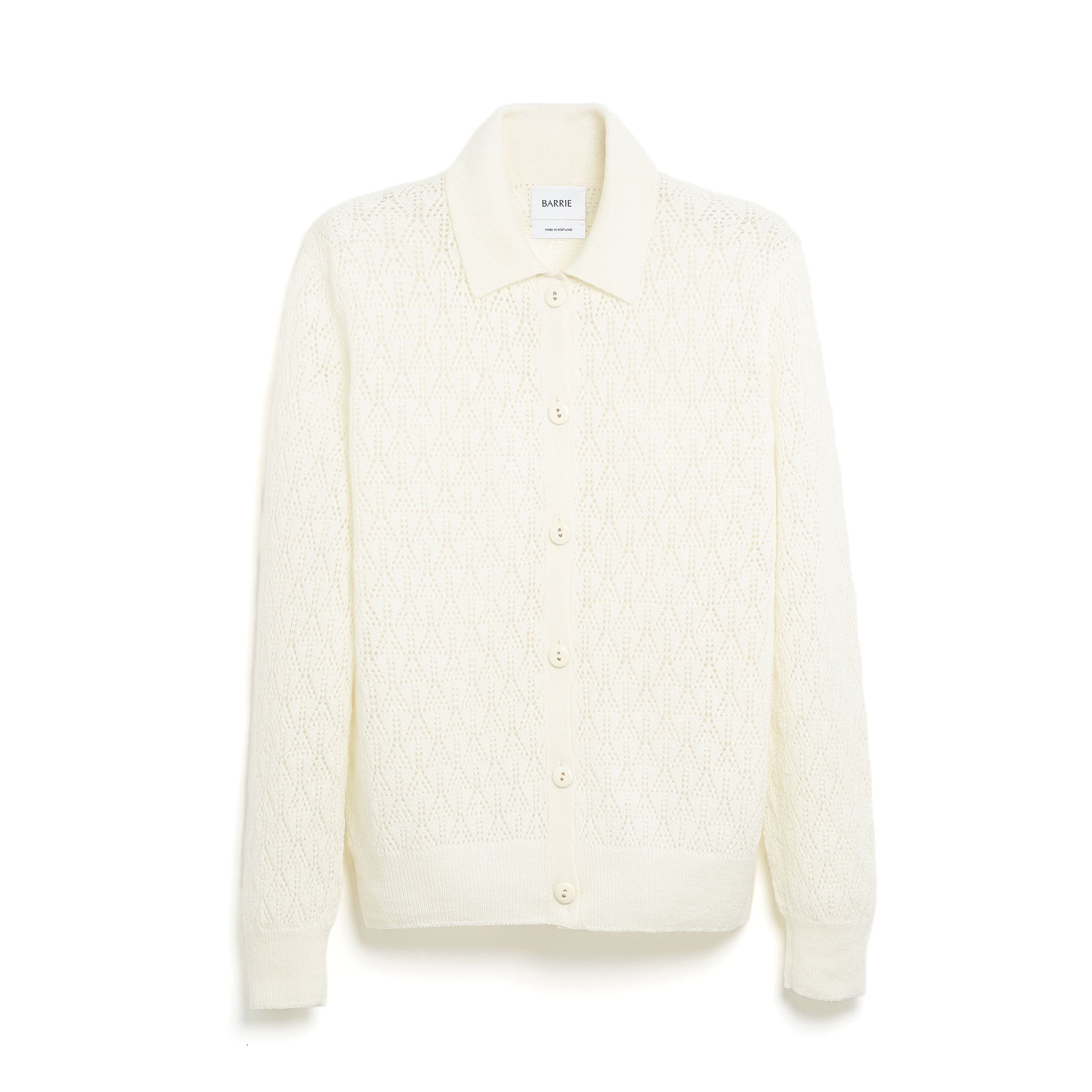 Shirt in cashmere lace | Barrie - Barrie