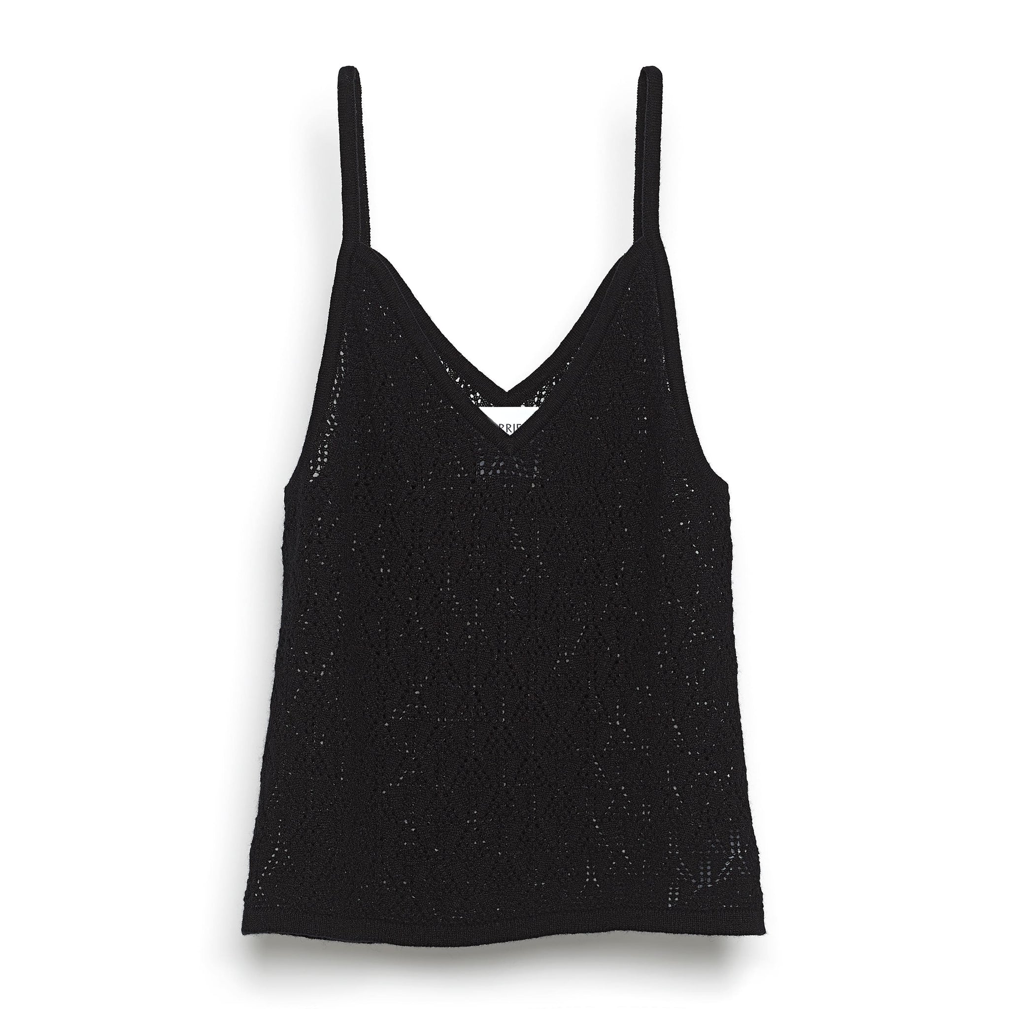 Strappy top in cashmere lace | Barrie - Barrie