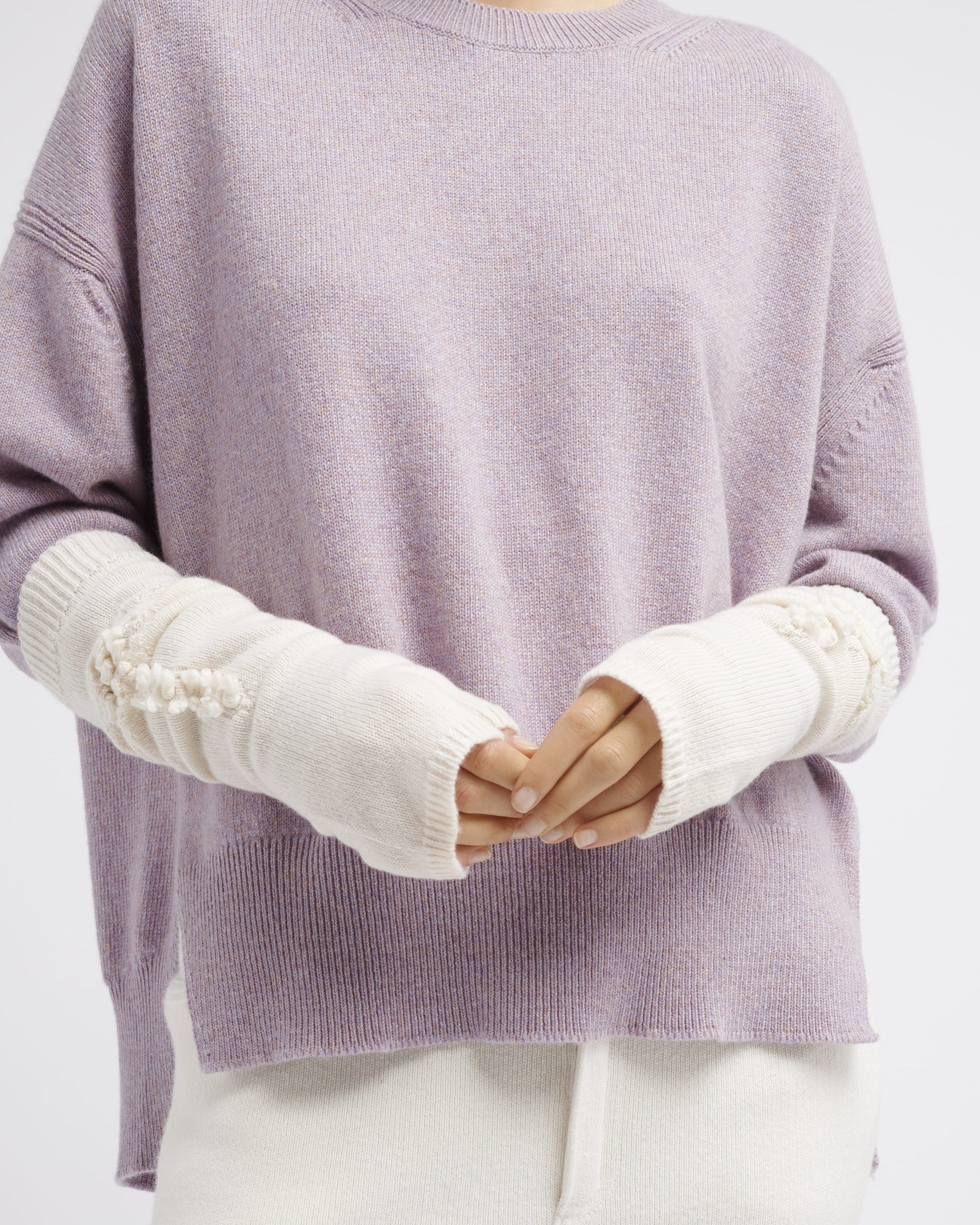 Cashmere fingerless gloves | Barrie - Barrie