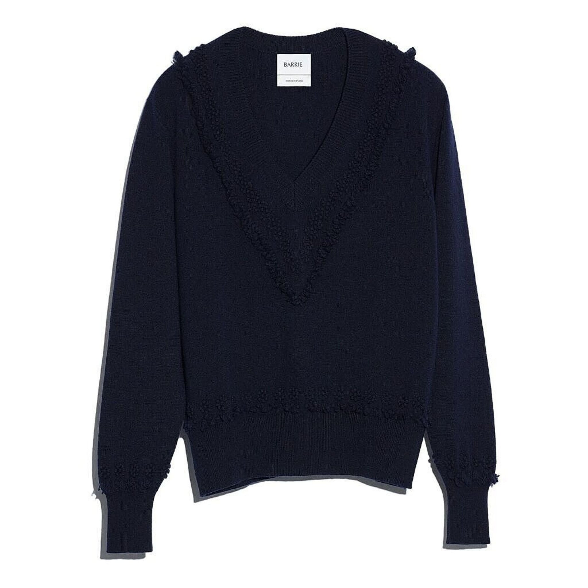 Timeless V-neck cashmere jumper | Barrie - Barrie