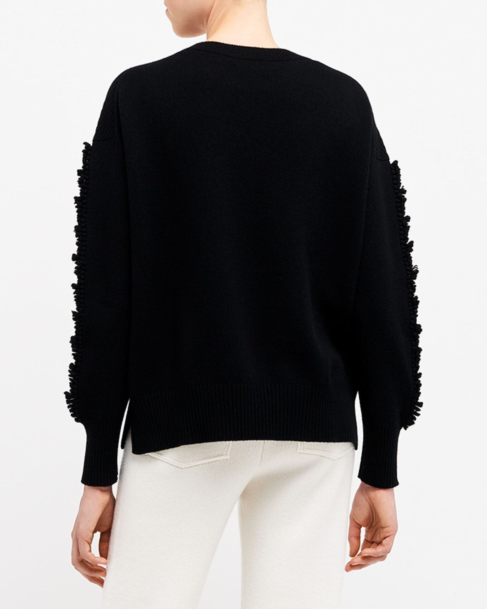 3D 디테일 캐시미어 V 넥 니트웨어 | Barrie - Barrie