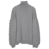 barrie Pull col roulé détail 3D en cachemire