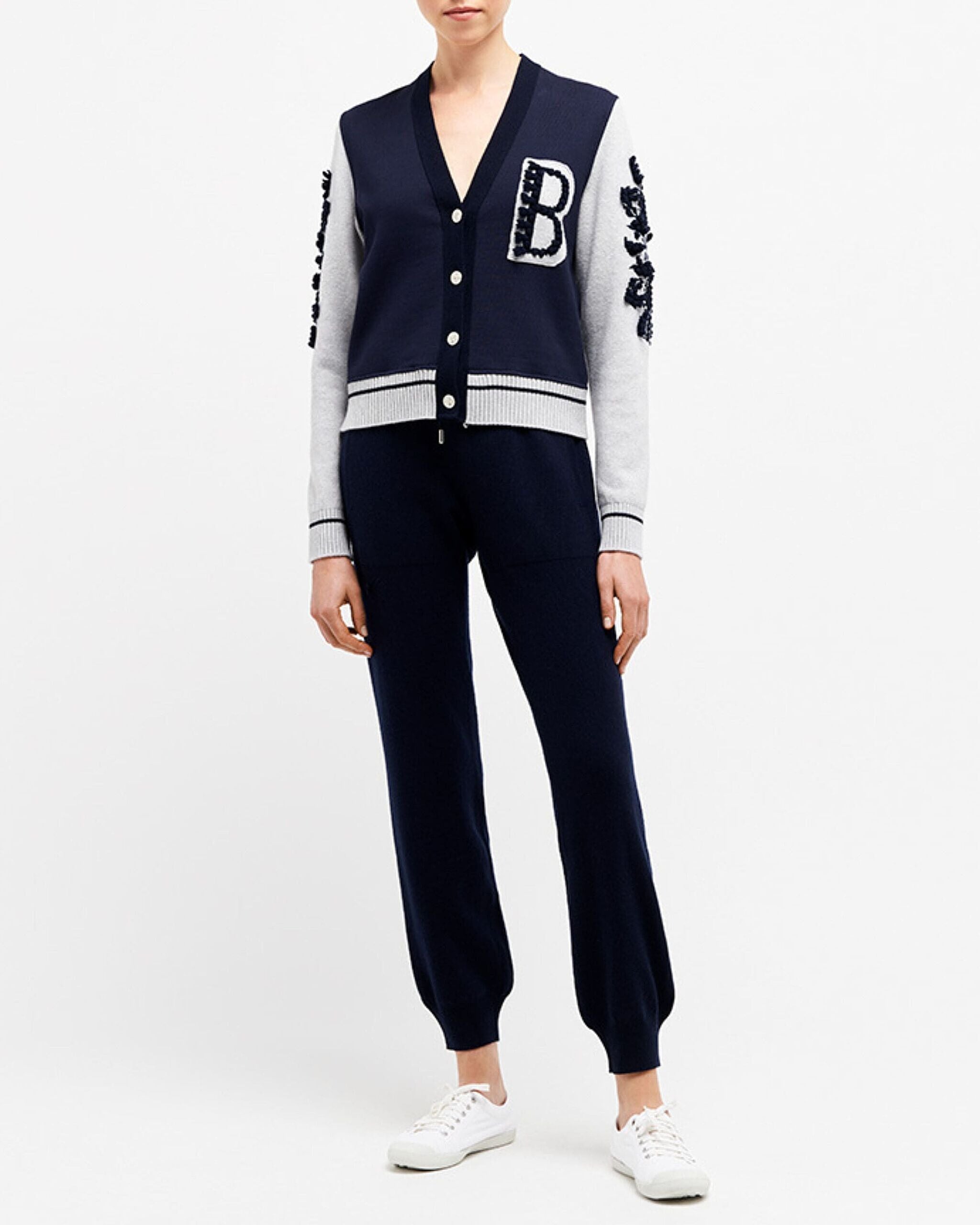 끈이 달린 캐시미어 조깅팬츠 | Barrie - Barrie