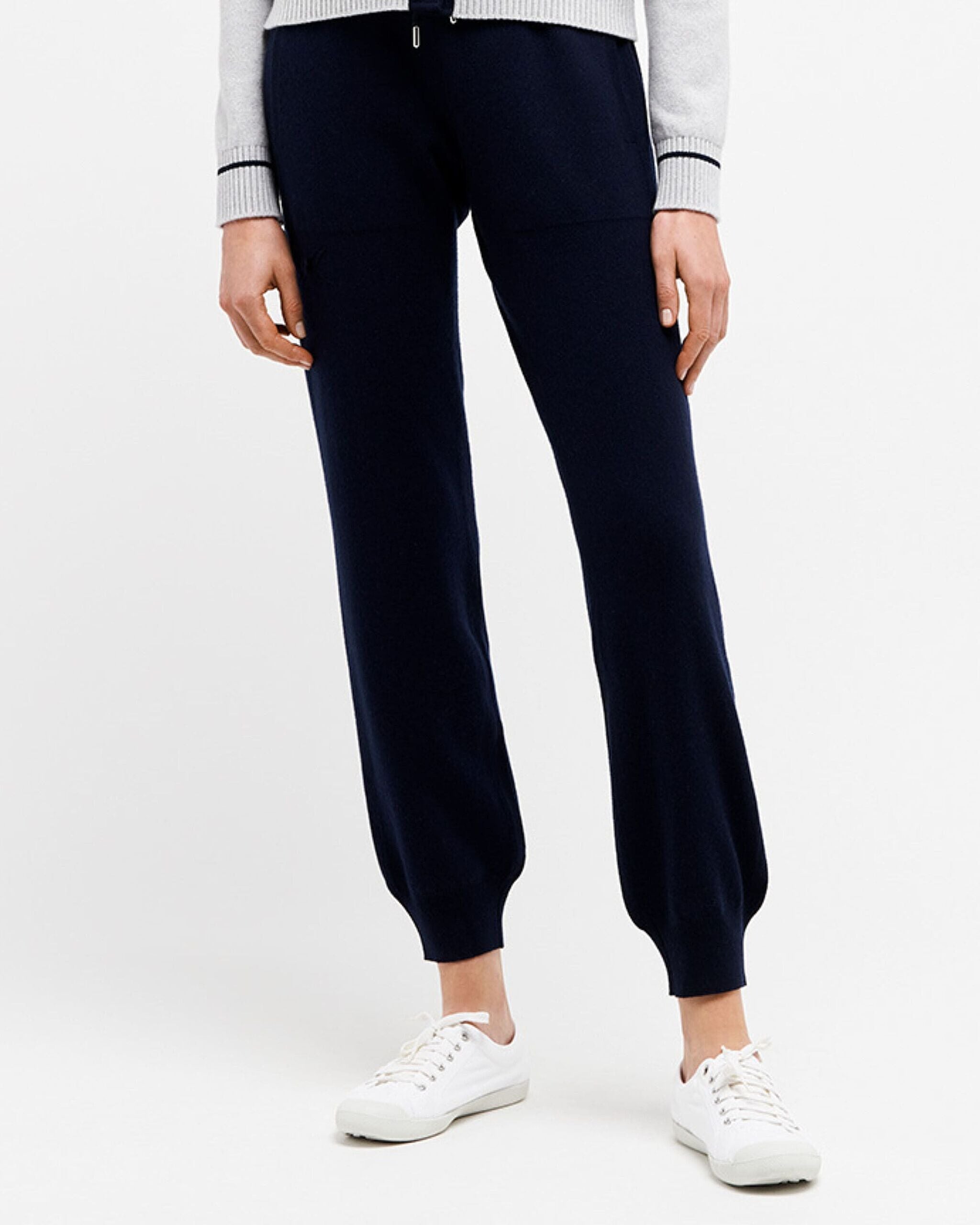 끈이 달린 캐시미어 조깅팬츠 | Barrie - Barrie