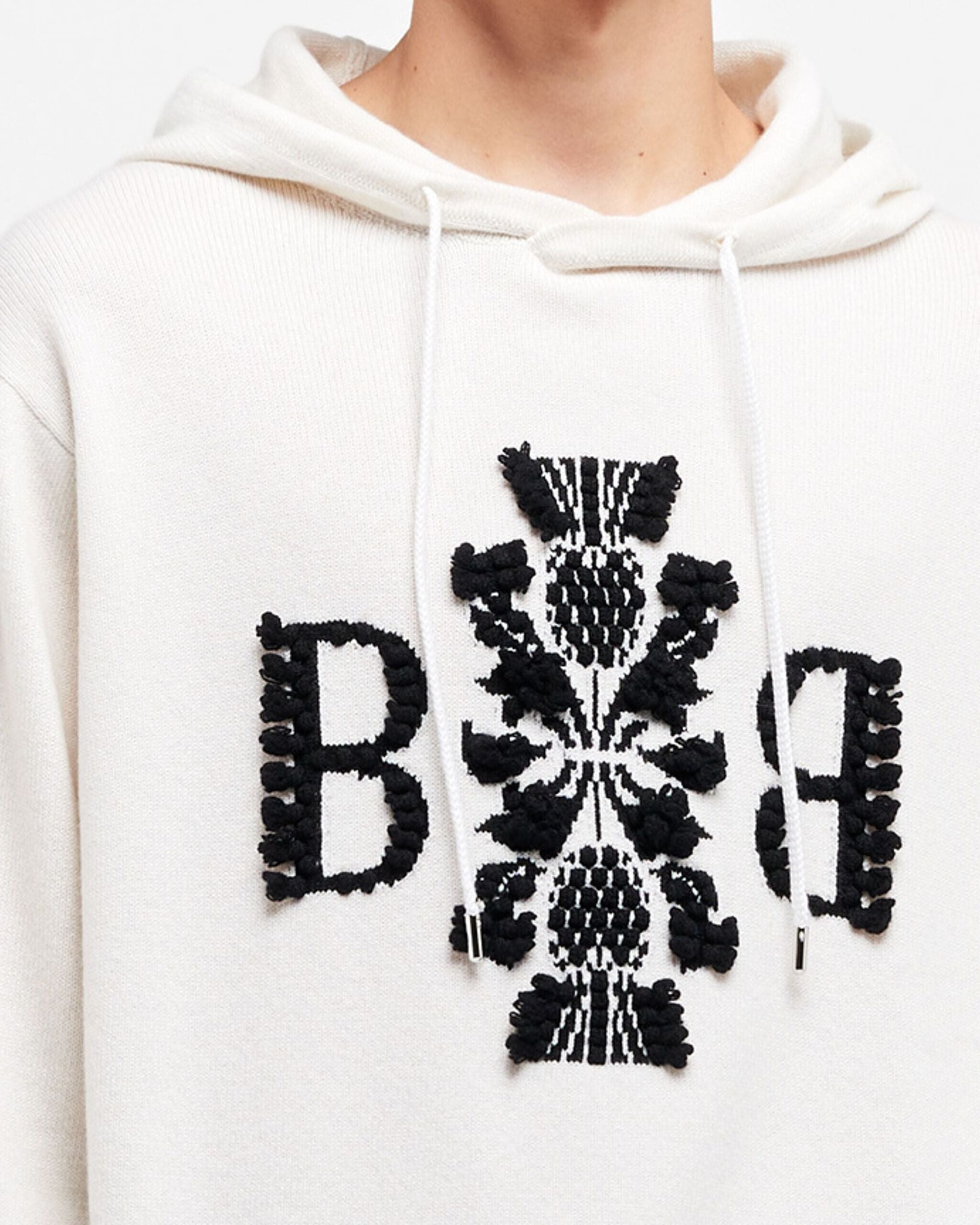 Barrie 3D logo cashmere hoodie | Barrie - Barrie