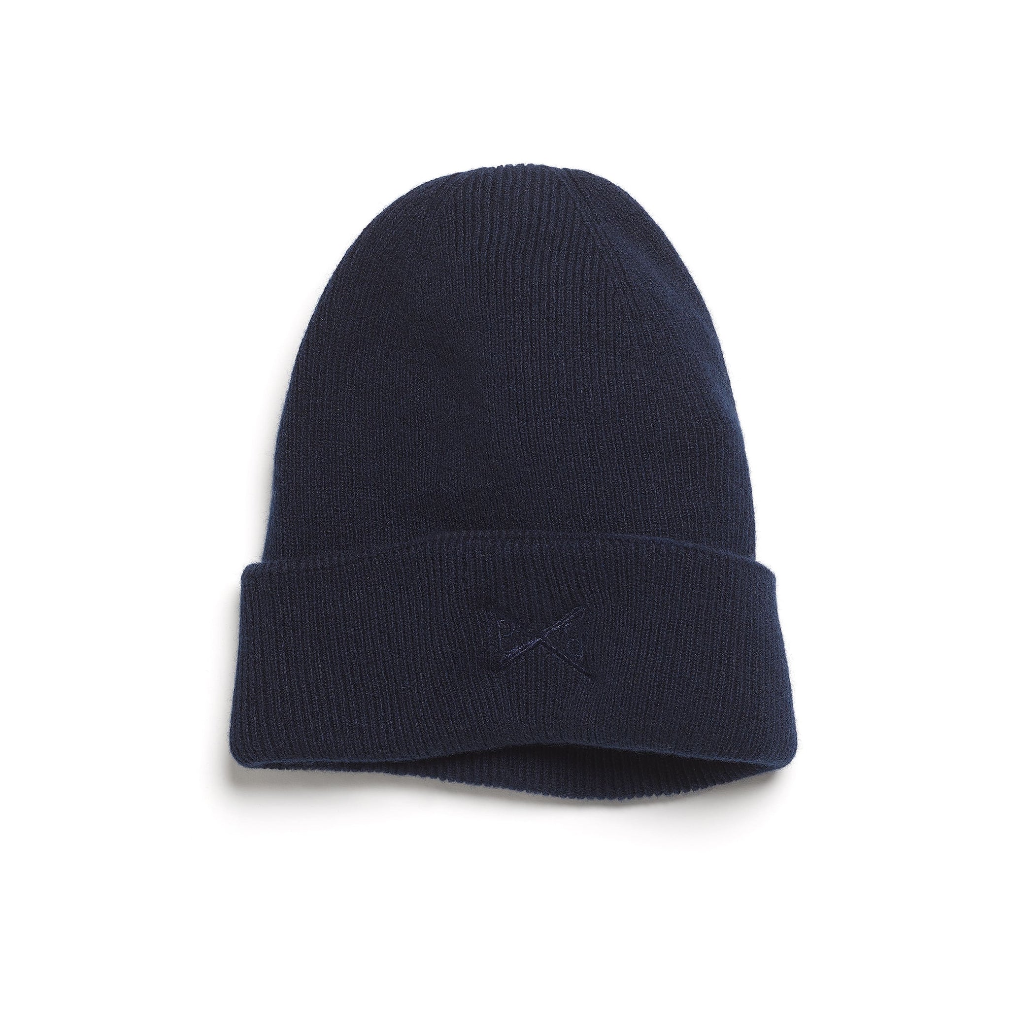Cashmere beanie with embroidered Barrie logo | Barrie - Barrie