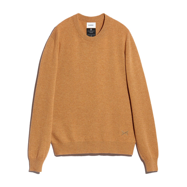 Round neck cashmere B Label jumper | Barrie - Barrie