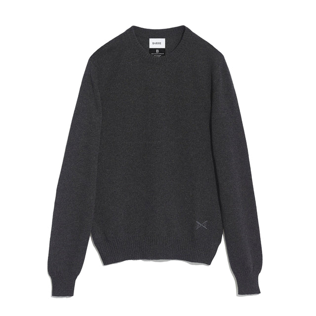 B Label round-neck cashmere jumper | Barrie - Barrie