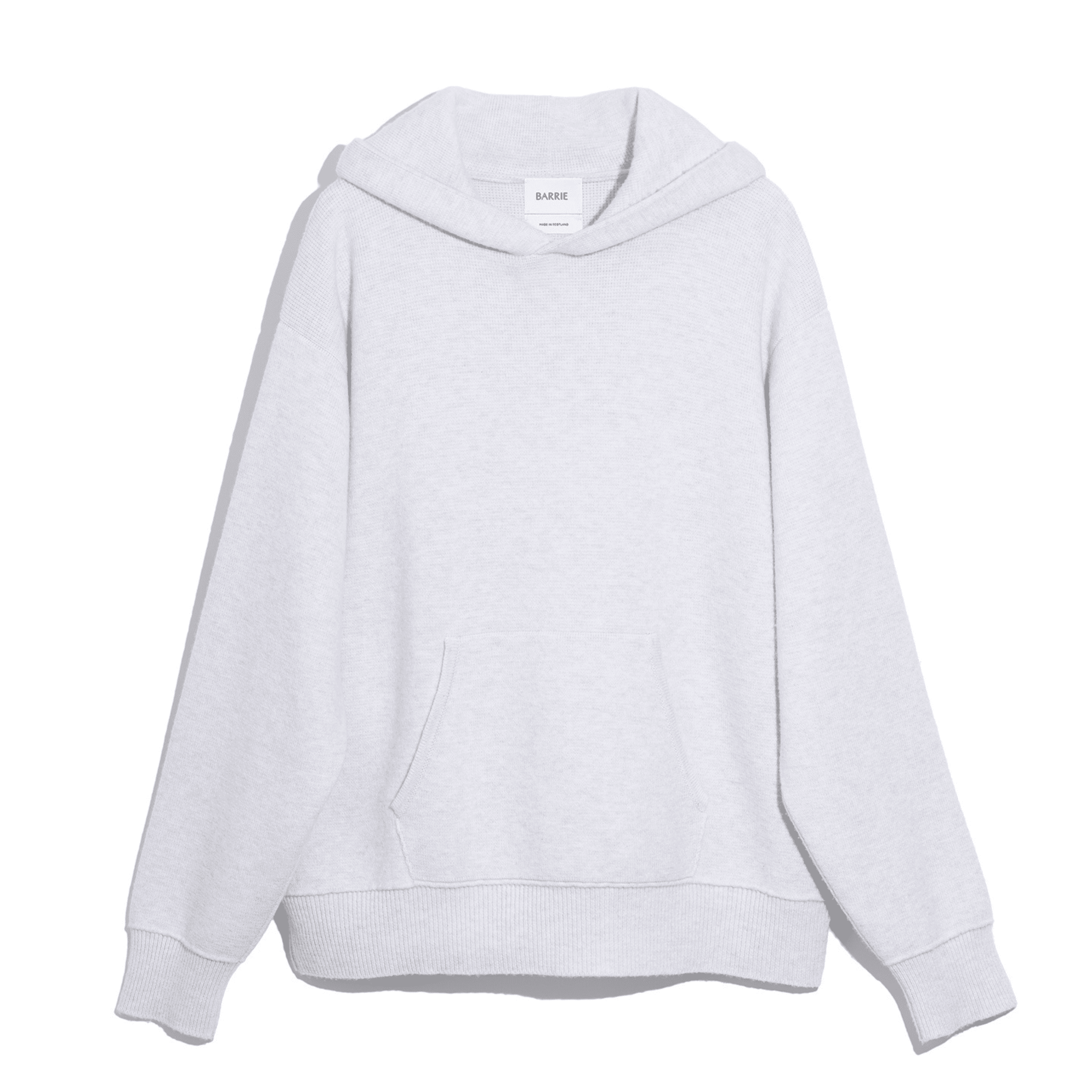 Sweat à capuche sportswear en cachemire et coton