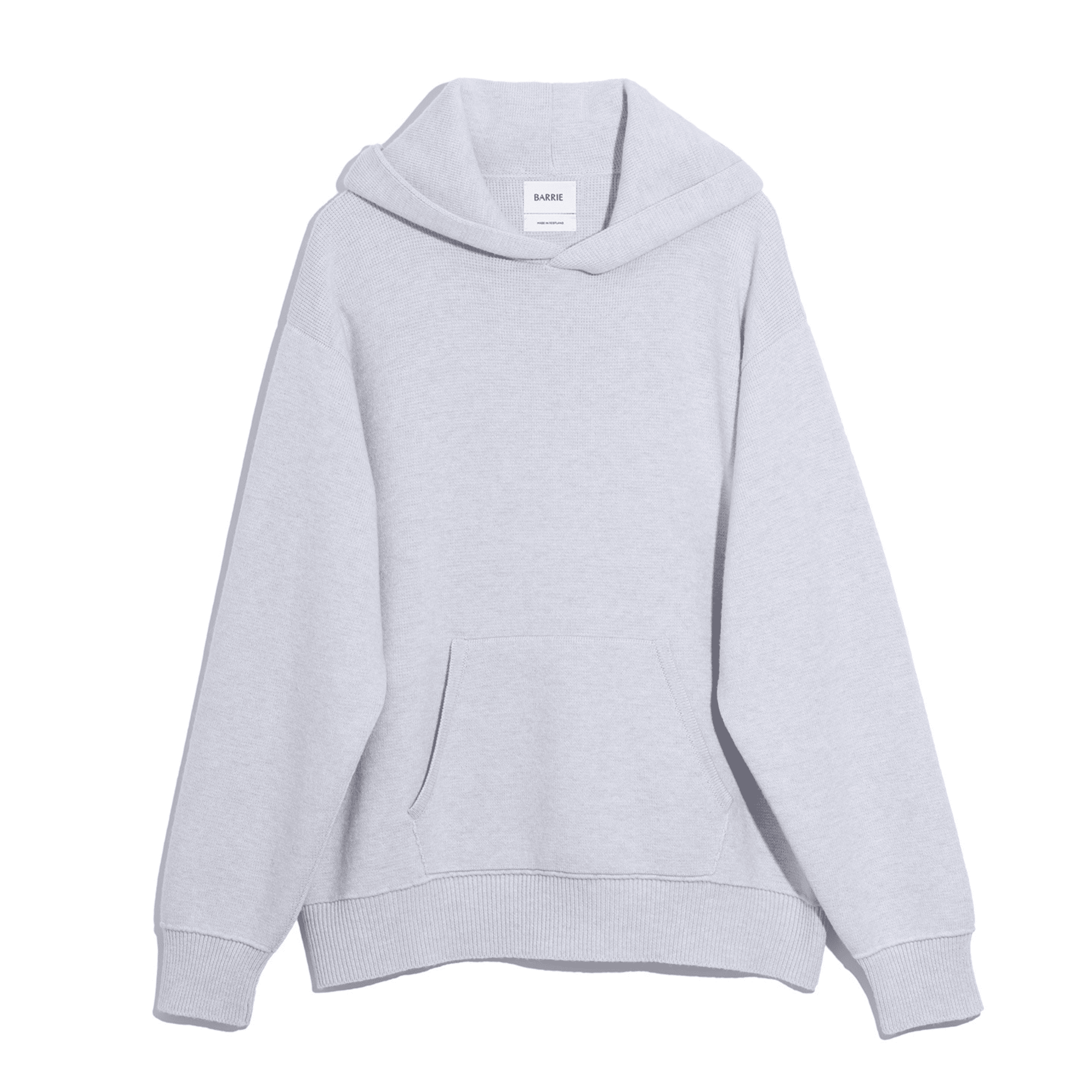 Sweat à capuche sportswear en cachemire et coton