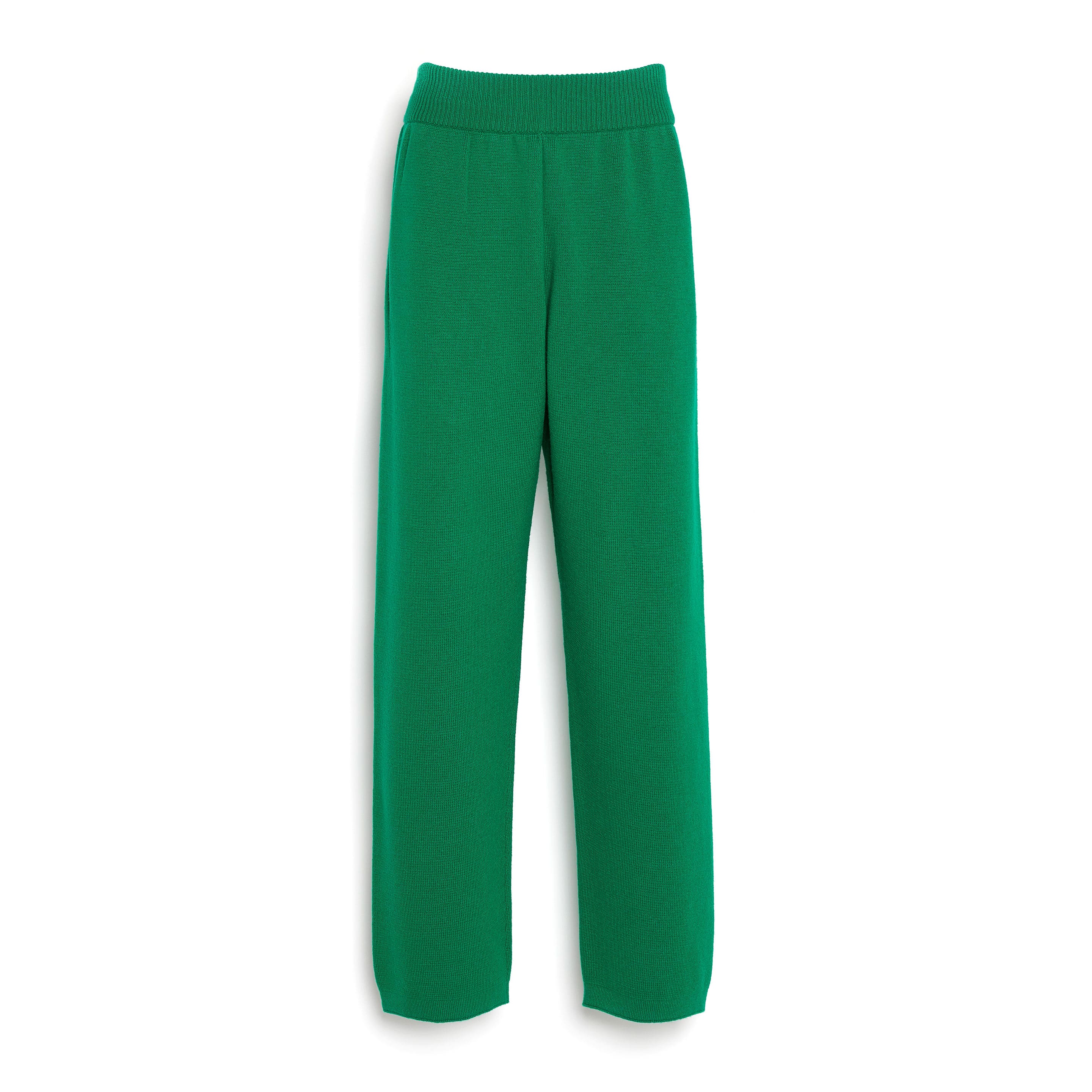 Green Silk and Cashmere Sweatpants – House of Bijan