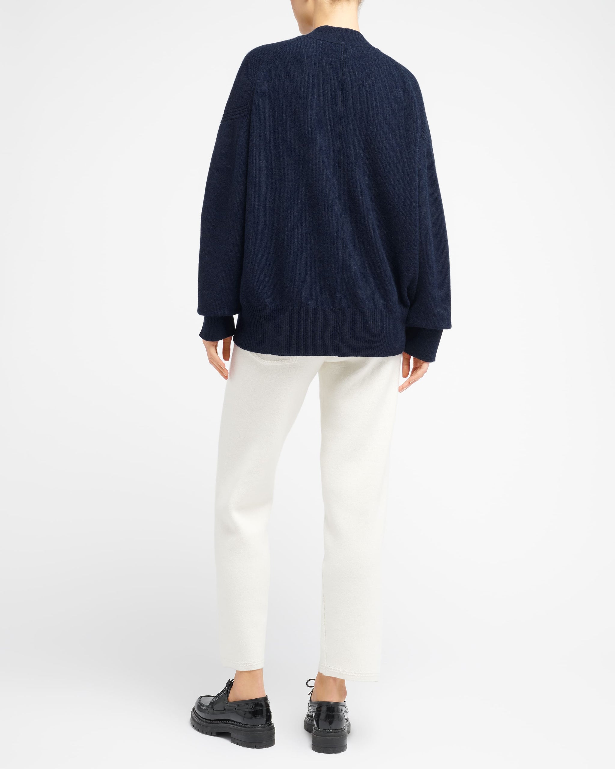 V-neck cashmere cardigan | Barrie - Barrie