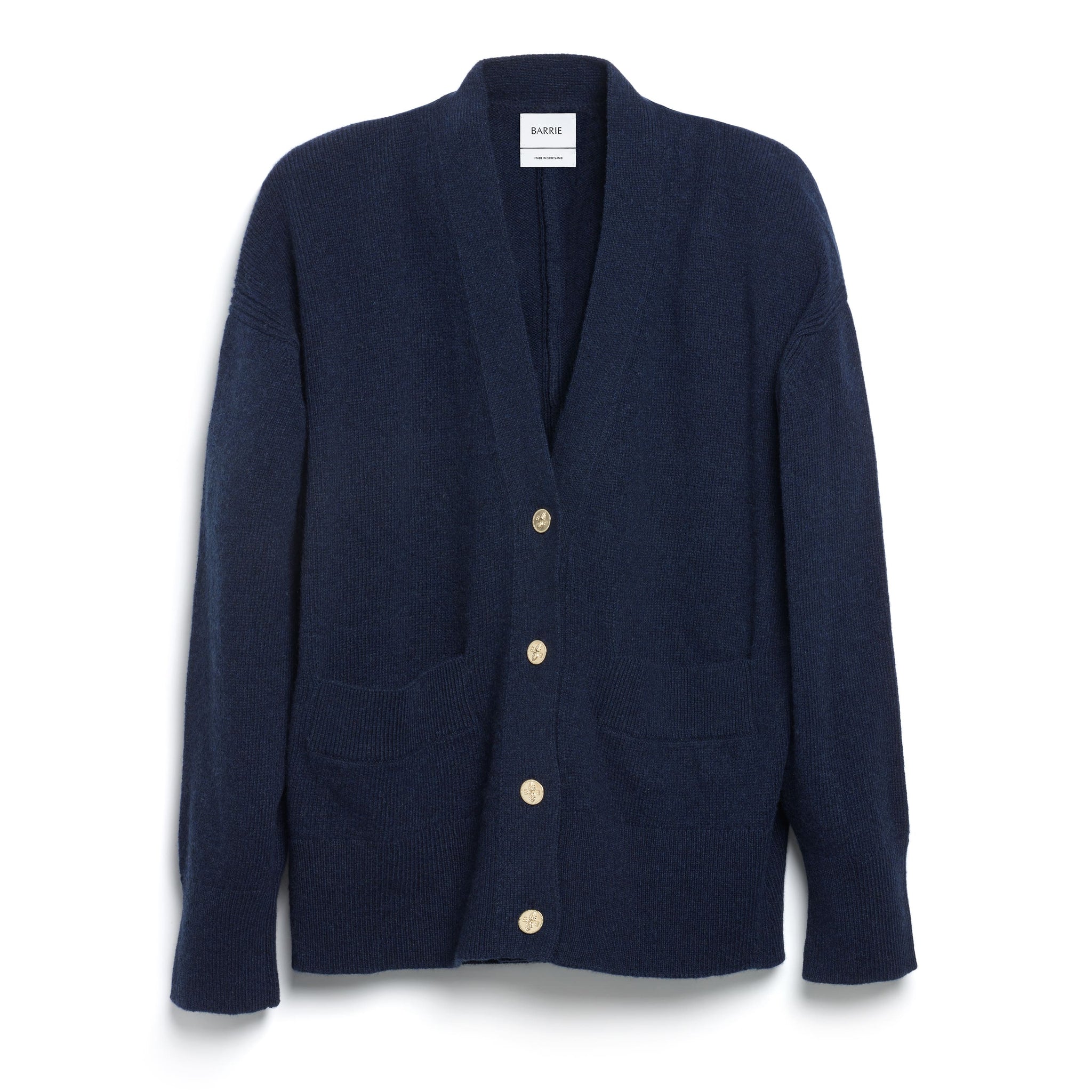V-neck cashmere cardigan | Barrie - Barrie