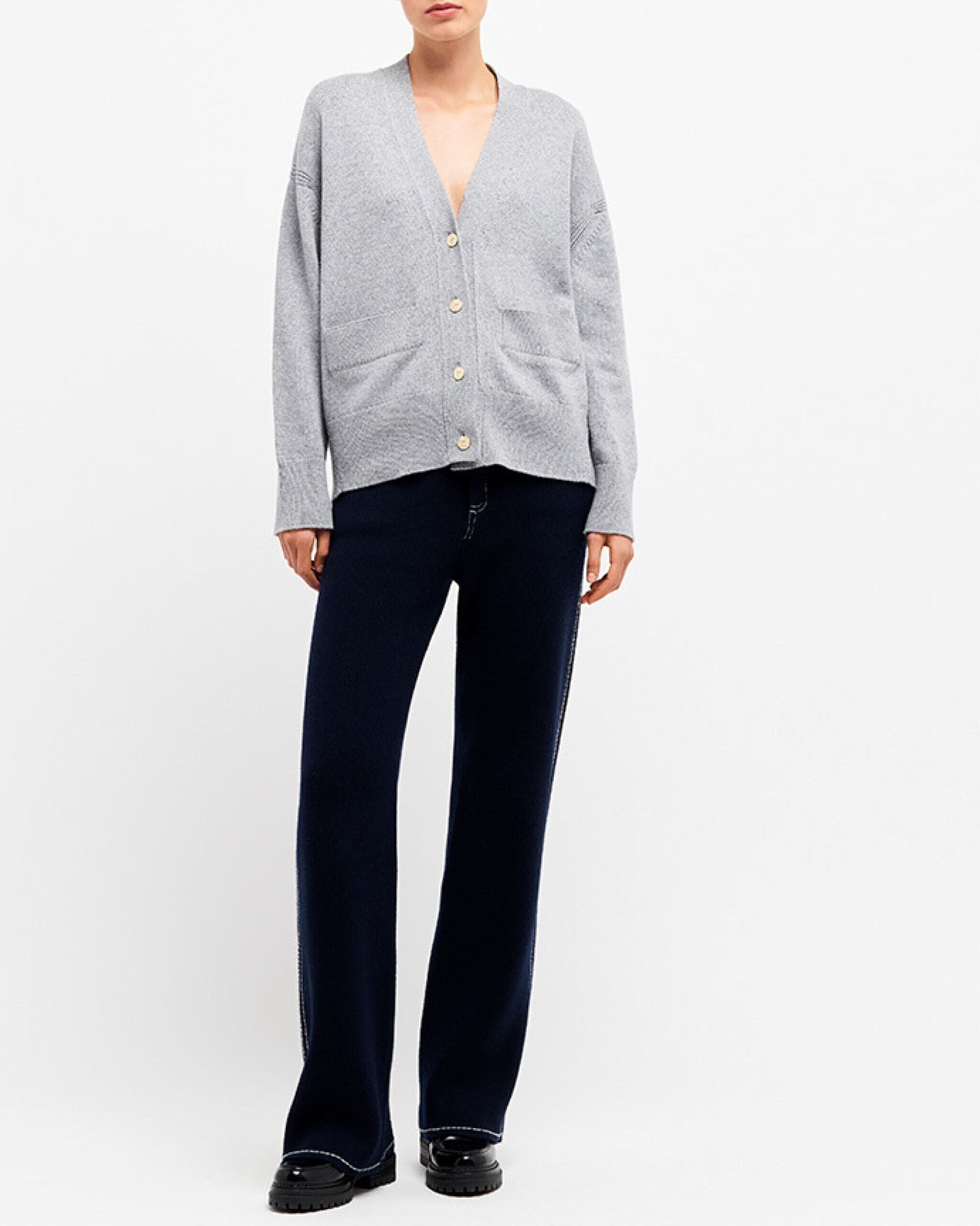 캐시미어 아이코닉 카디건 | Barrie - Barrie