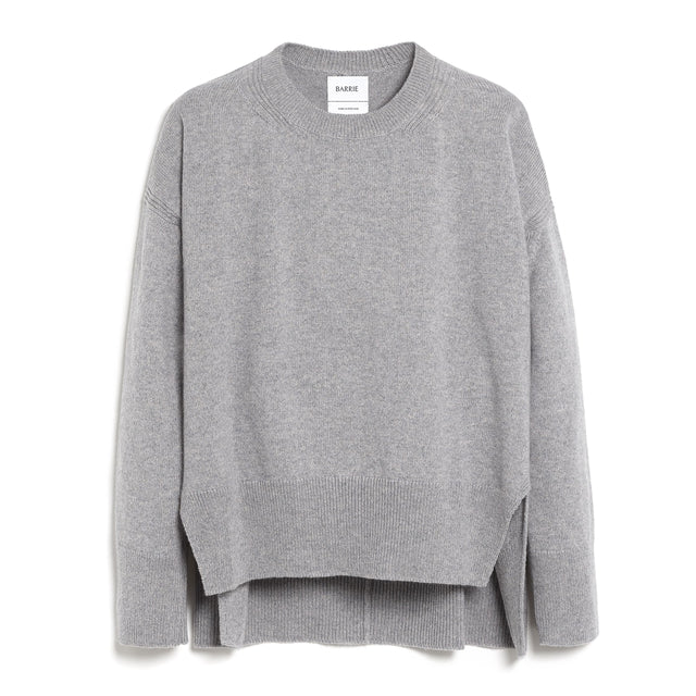Pull col rond oversize en cachemire | Barrie - Barrie