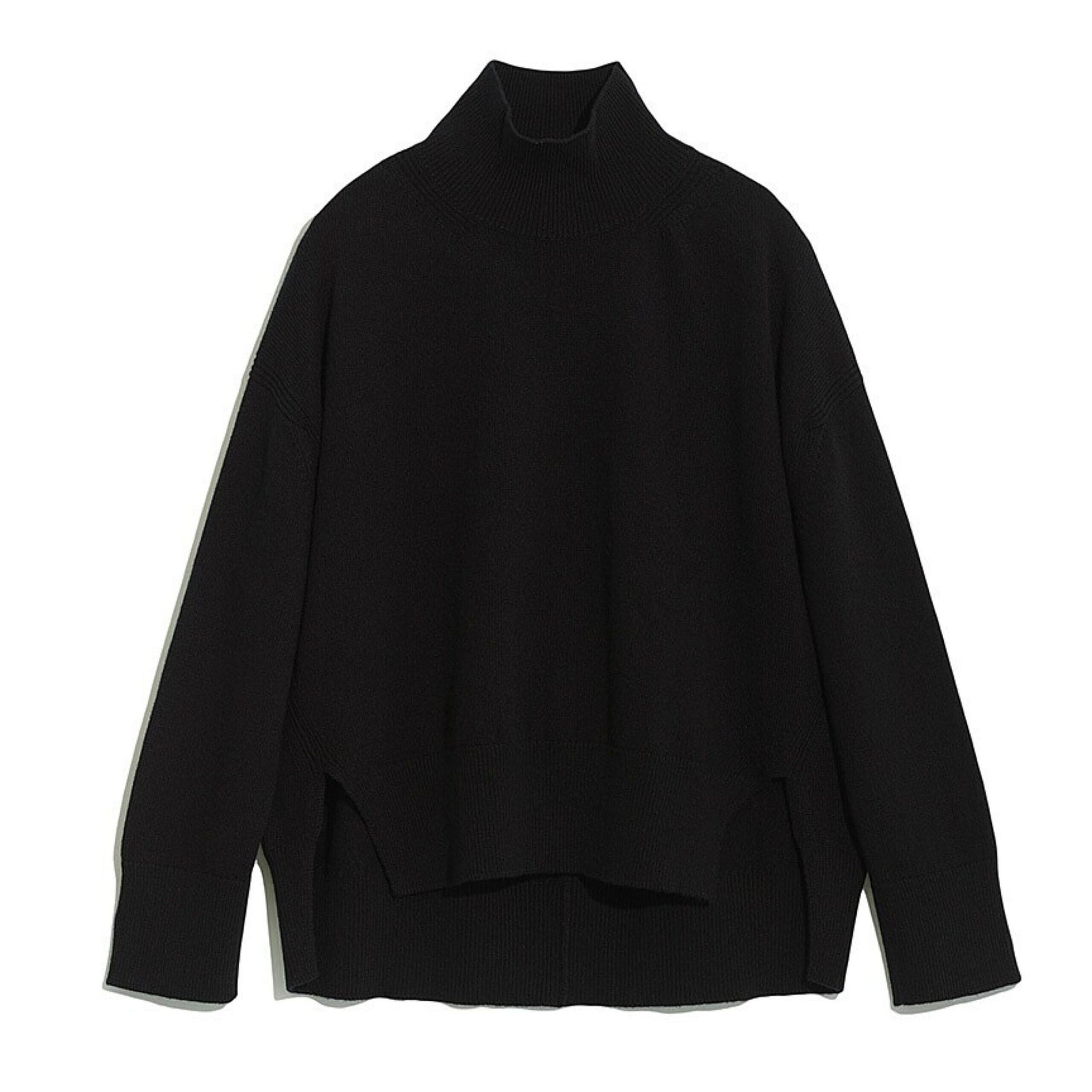 Iconic oversized roll-neck cashmere jumper | Barrie - Barrie