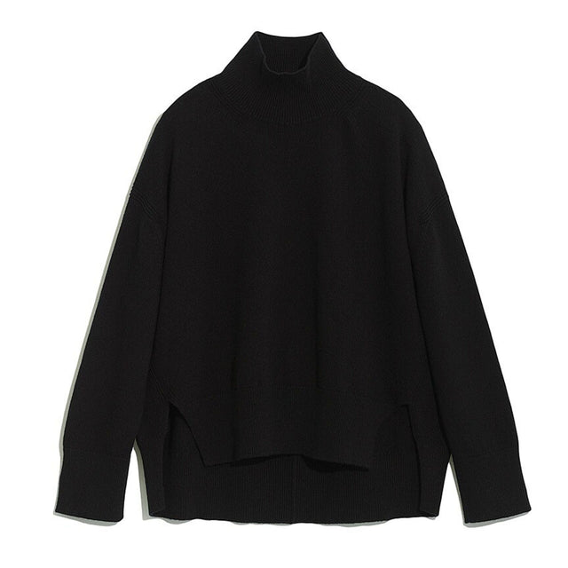 캐시미어 오버사이즈 터틀넥 니트웨어 | Barrie - Barrie