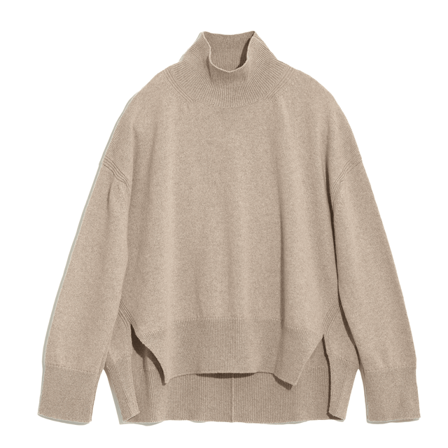 Pull col roulé oversize en cachemire | Barrie - Barrie