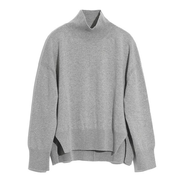 Pull col roulé oversize en cachemire | Barrie - Barrie