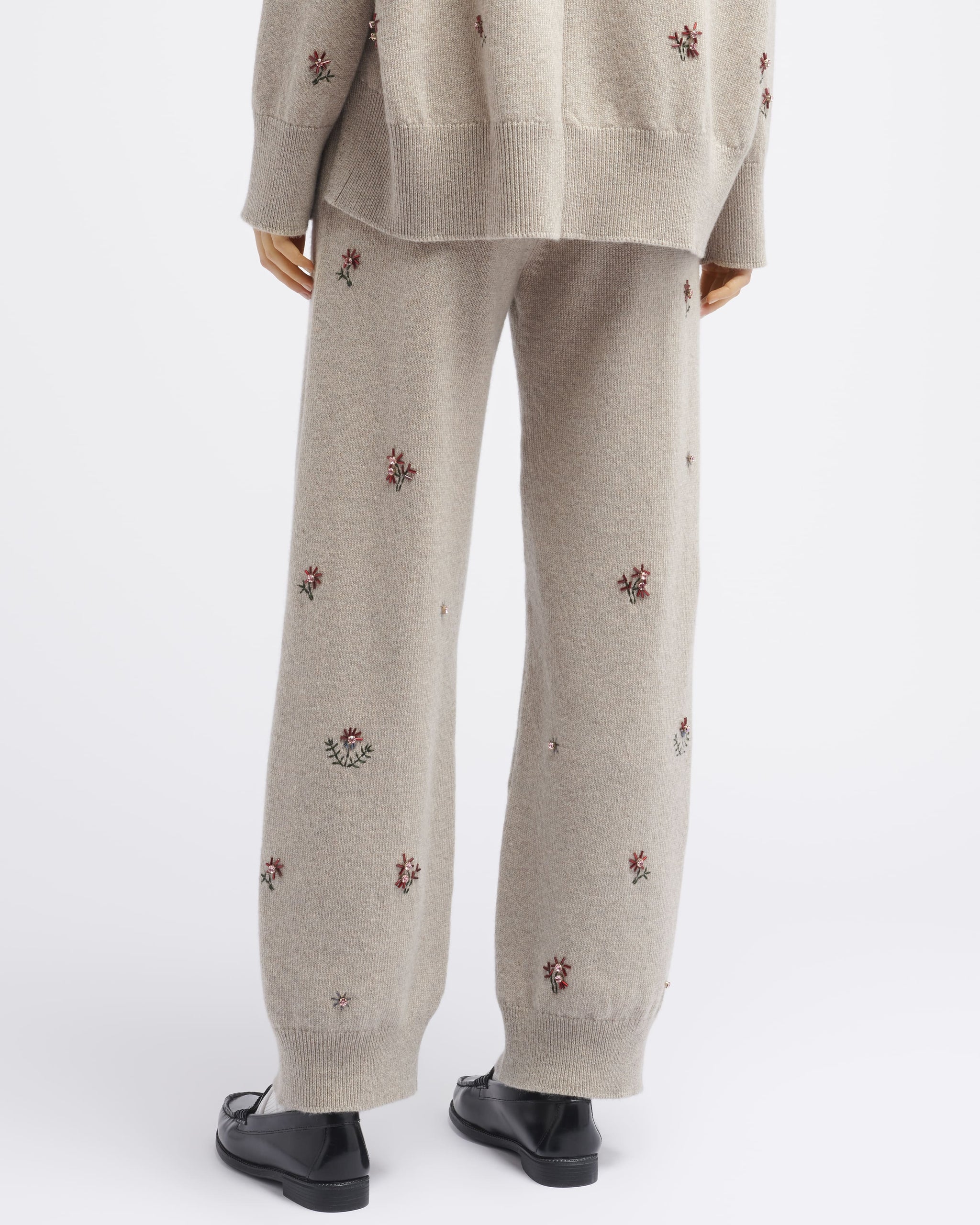 자수 캐시미어 아이코닉 팬츠 | Barrie - Barrie