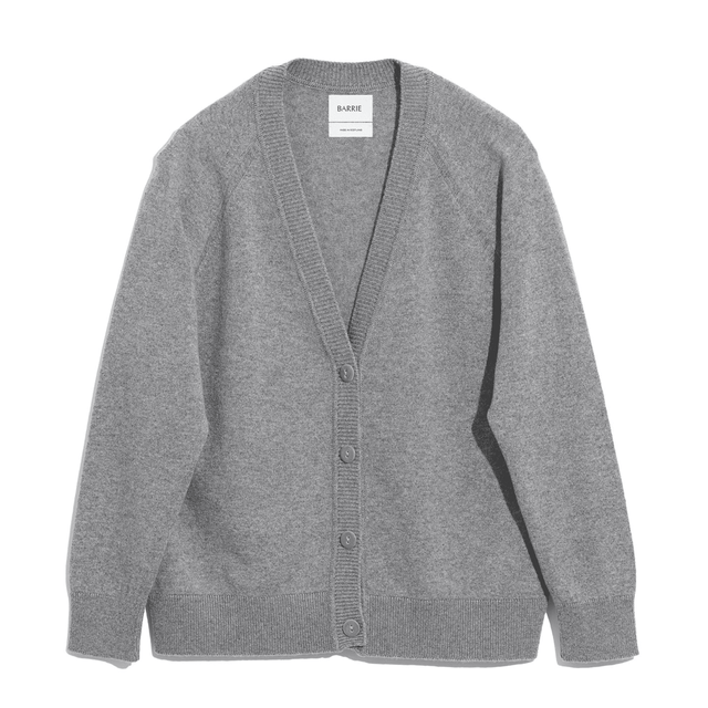 V-neck cashmere cardigan | Barrie - Barrie