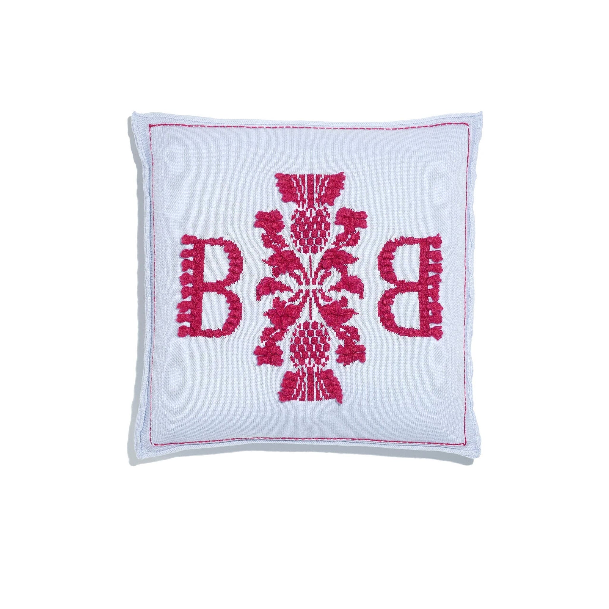 Barrie logo cashmere cushion | Barrie - Barrie
