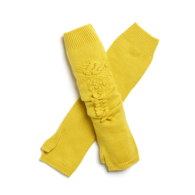 Cashmere fingerless gloves | Barrie - Barrie