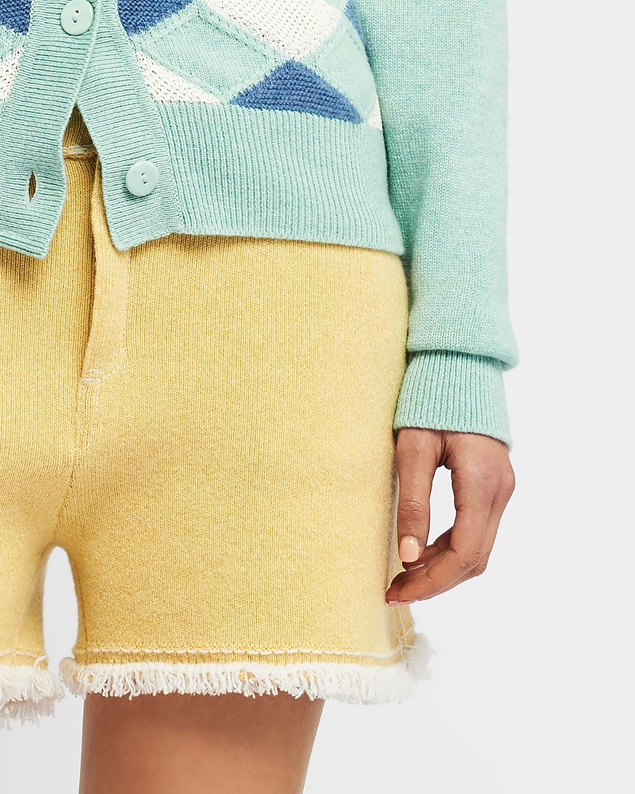 Short Denim à franges | Barrie - Barrie