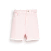 barrie Short Denim à franges