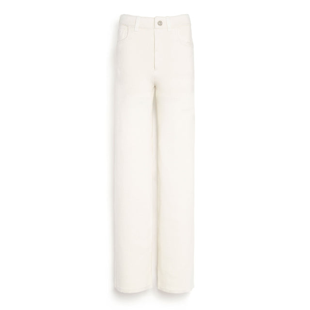 Denim cashmere and cotton trousers | Barrie - Barrie