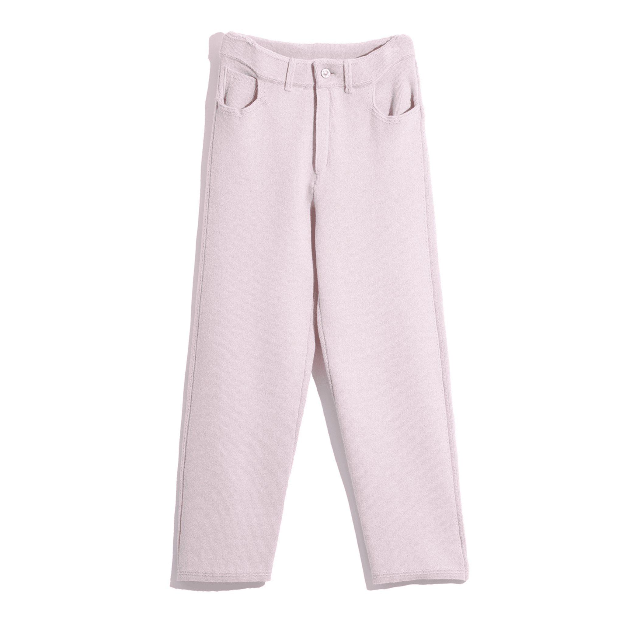 Pantalon Denim boyfriend en cachemire et coton | Barrie - Barrie