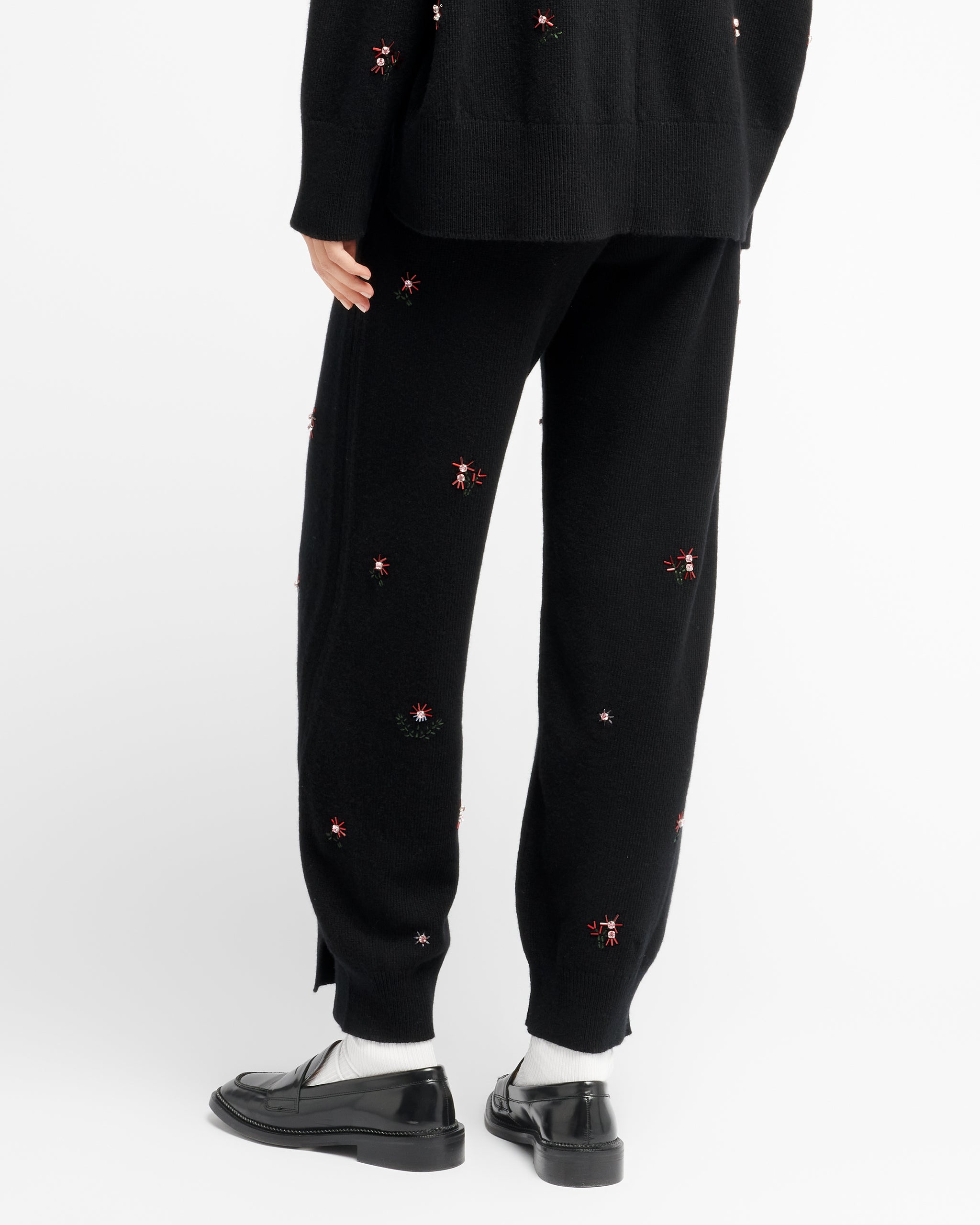 자수 캐시미어 아이코닉 팬츠 | Barrie - Barrie