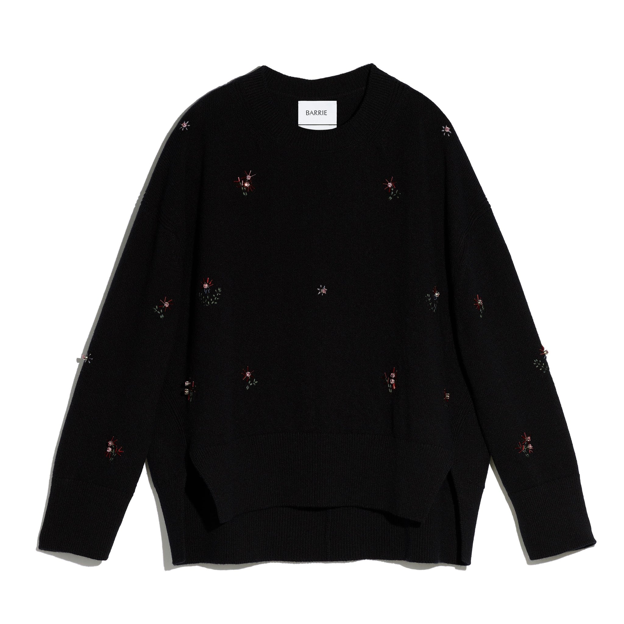 Pull iconique oversize en cachemire brodé | Barrie - Barrie